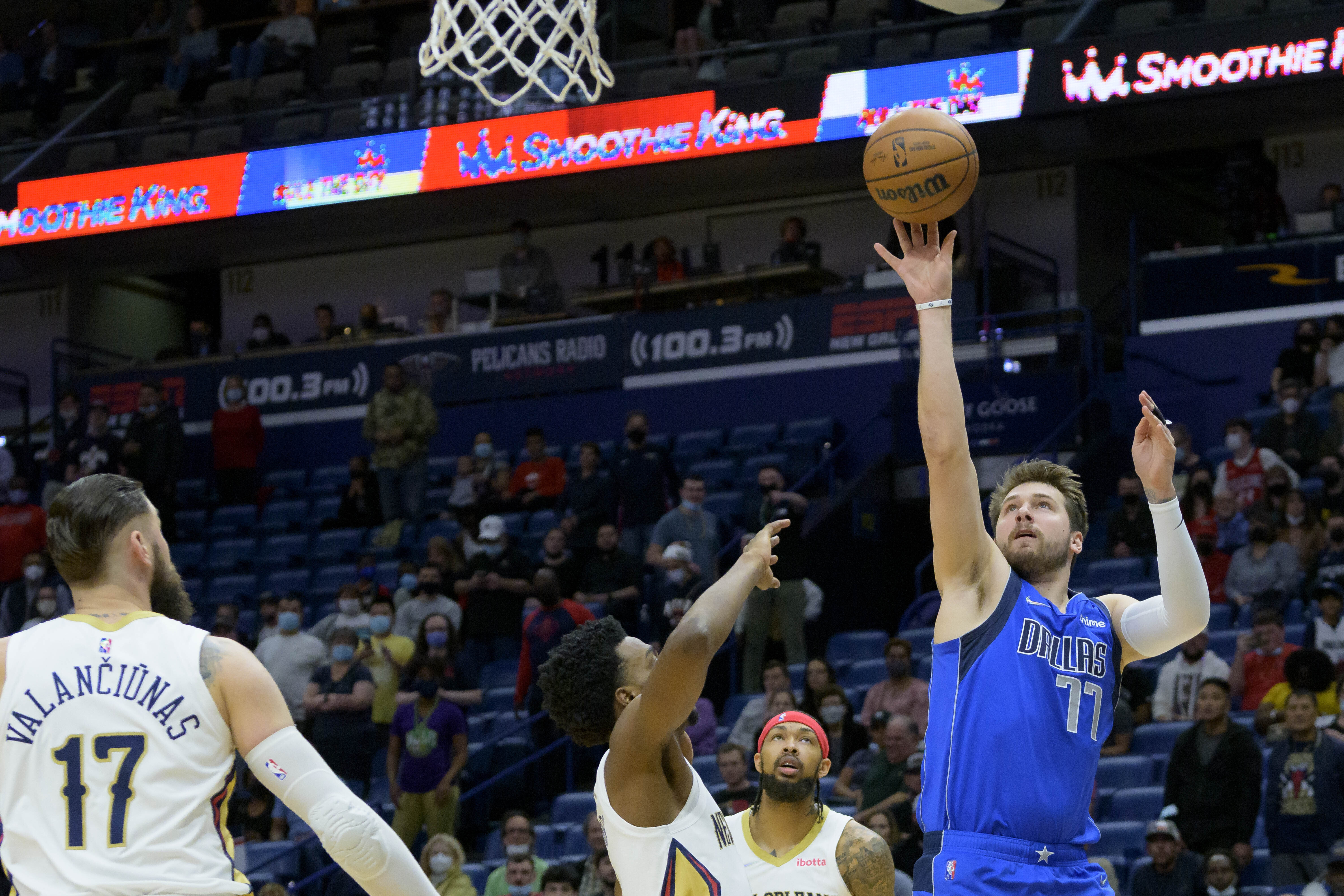 Luka Doncic Scores Career-High 46 PTS vs. Pelicans 