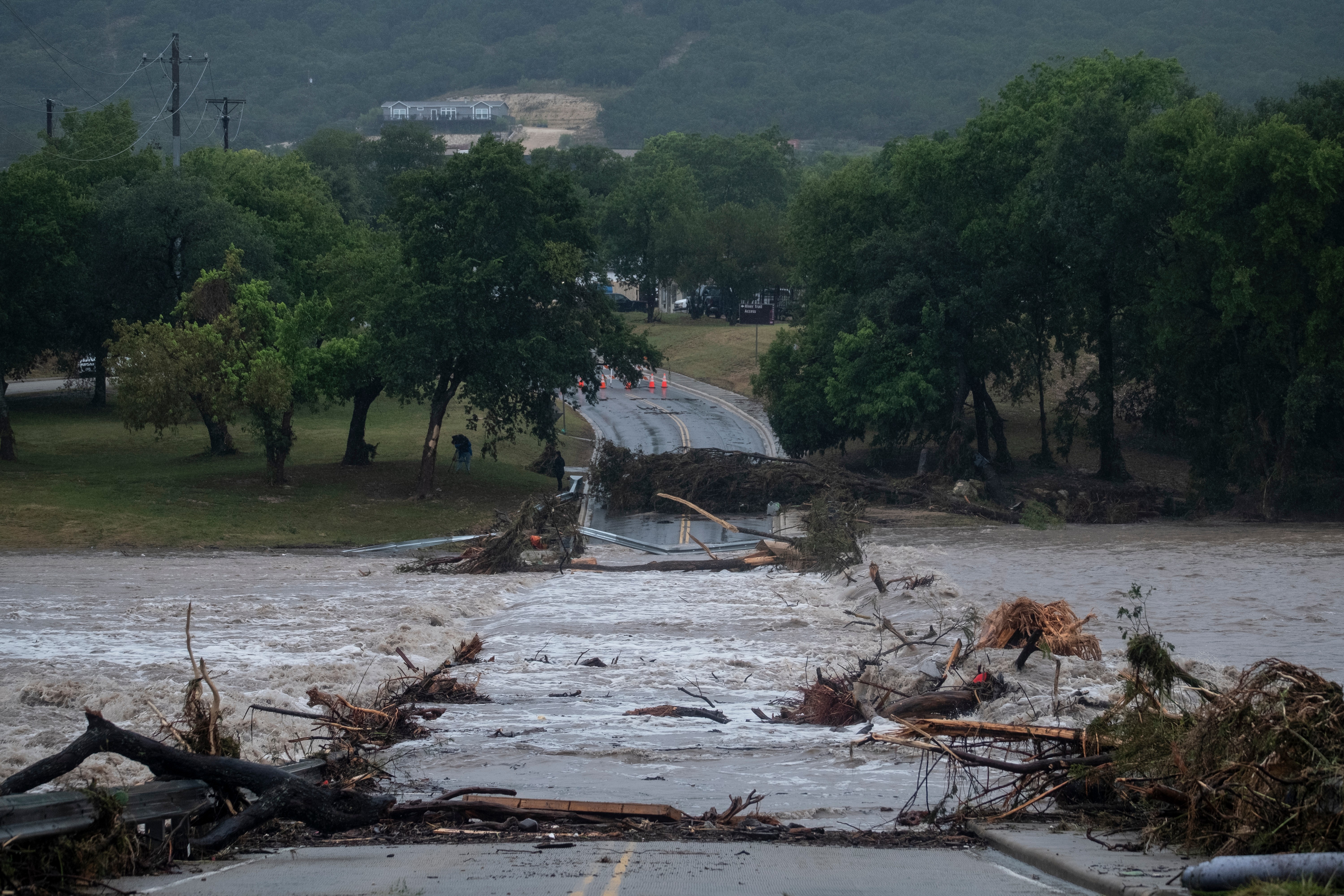 At least 1 person has died as Texas flooding forces evacuations