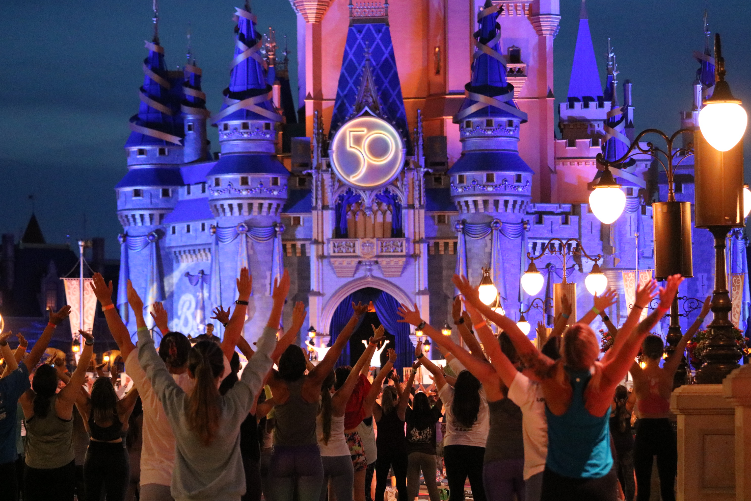 Disney Cast Members Around the World Celebrate Yoga Day