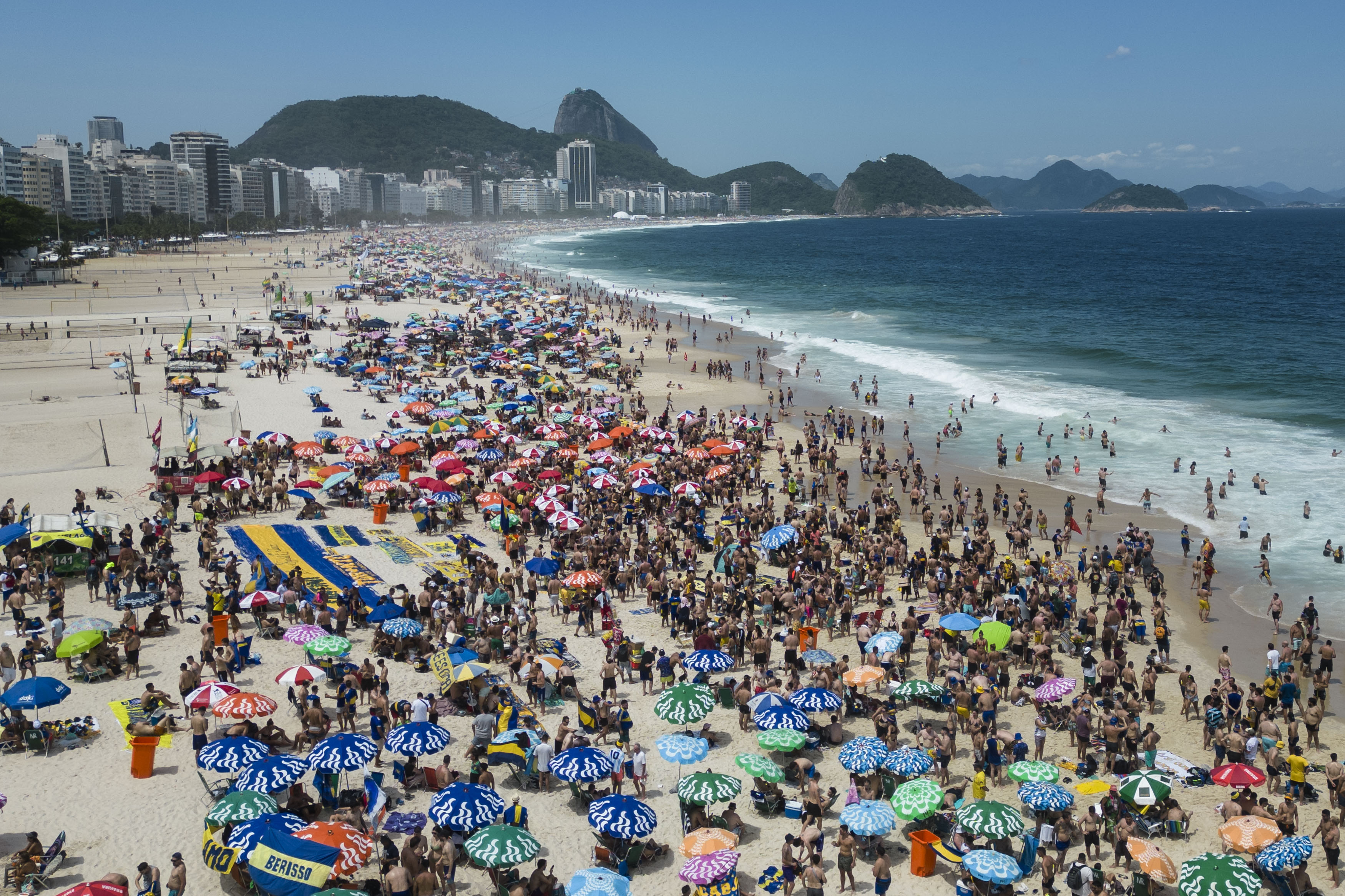 Tensions spike in Rio de Janeiro ahead of Copa Libertadores soccer final  and after Copacabana brawl