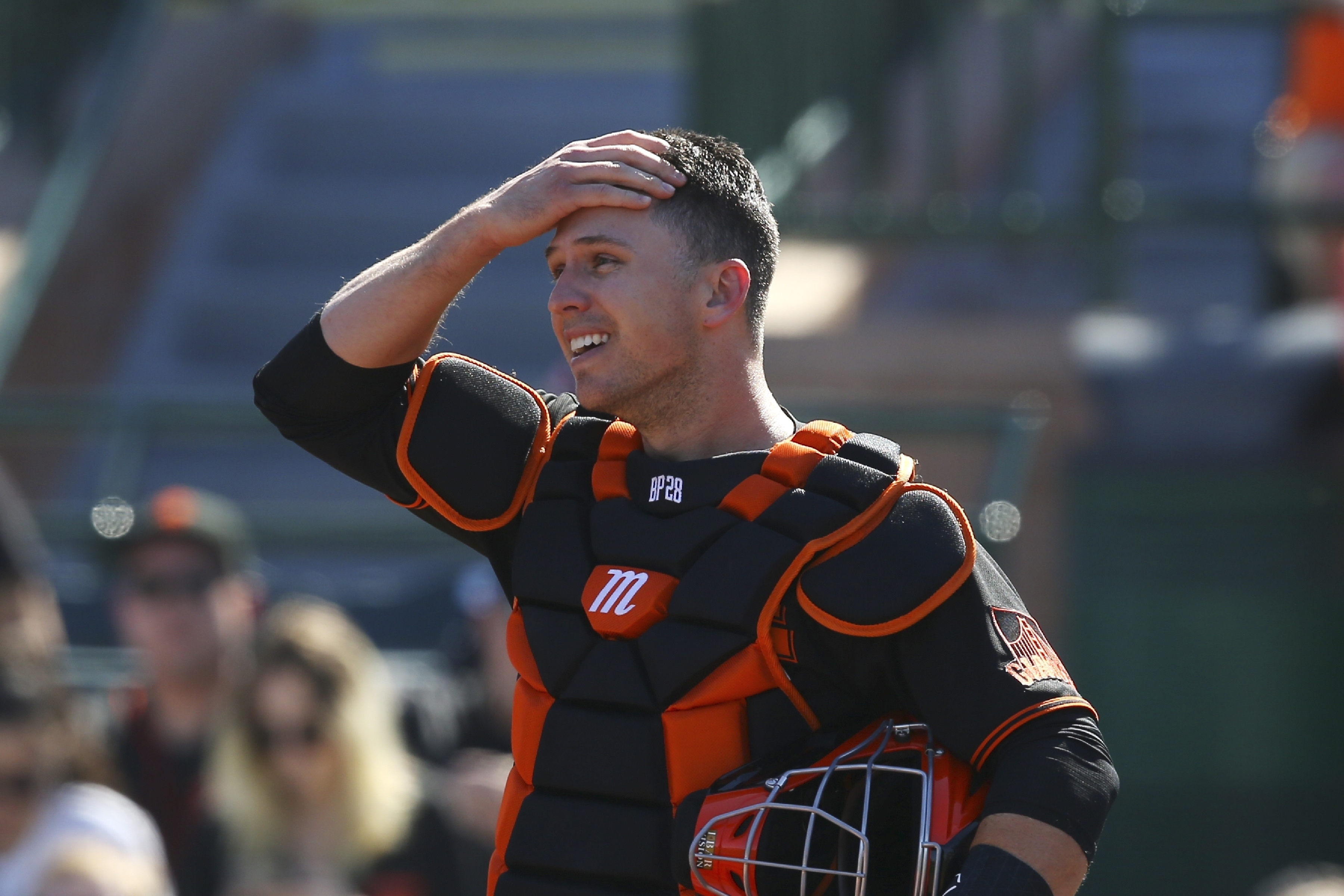 Giants star catcher Posey out this year over virus concerns