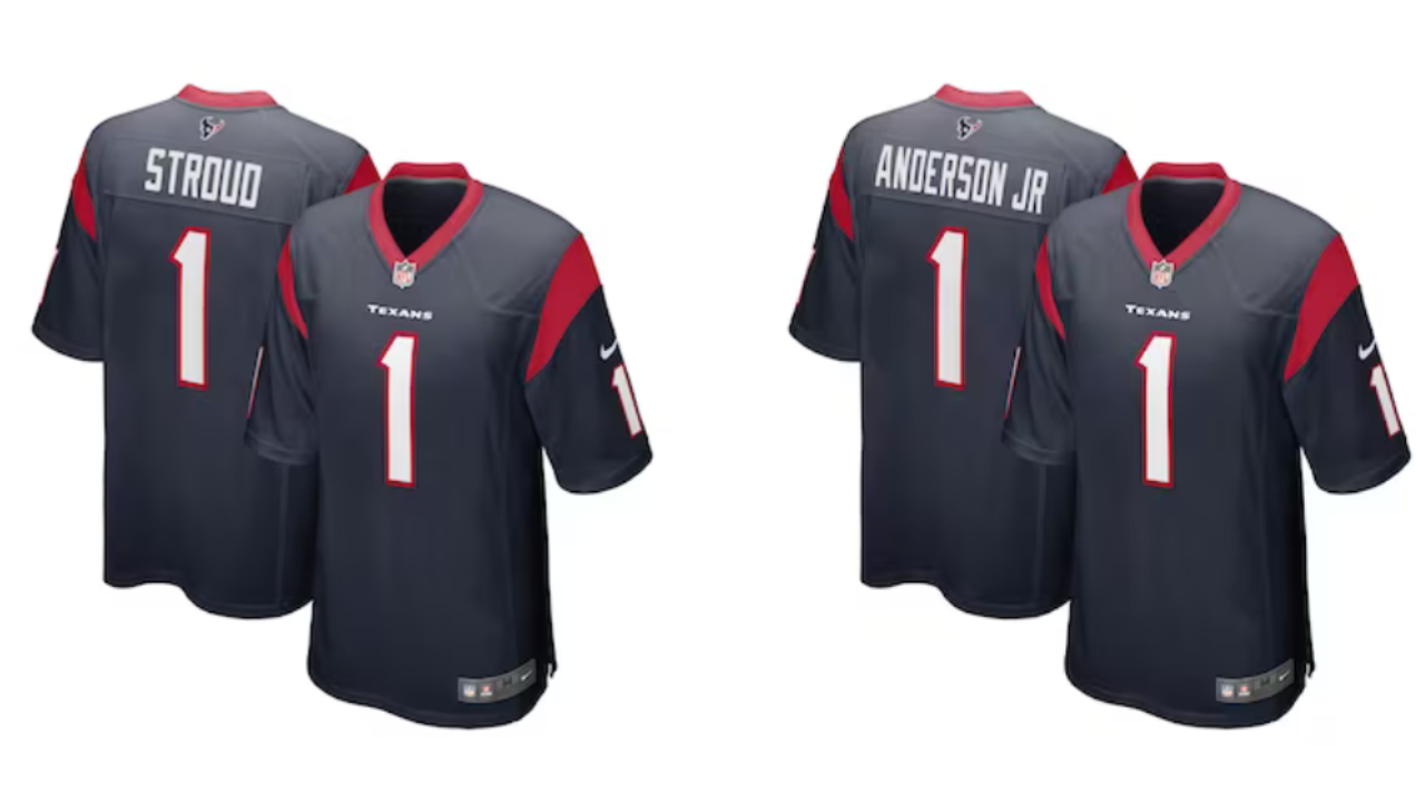 Stroud, Anderson Likely to Top List of Most Popular Texans Jerseys