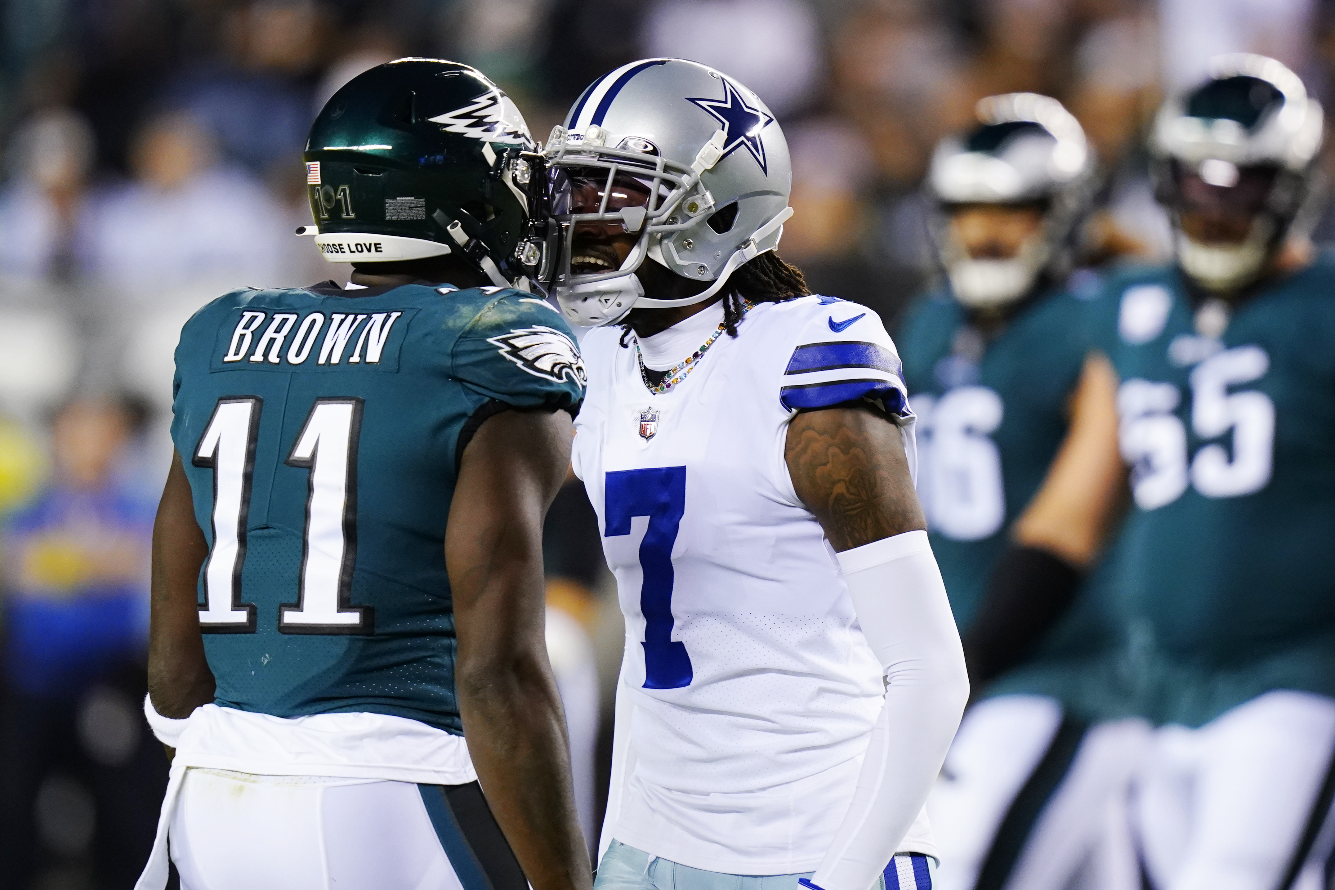 Eagles' Brown: 'All this 17-0 s— is over with'