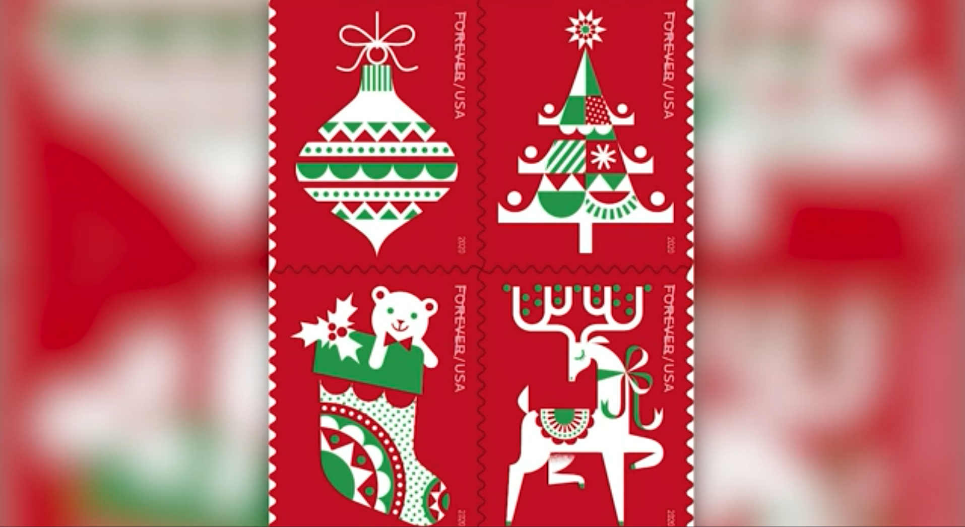 USPS announces 2020 Holiday stamps