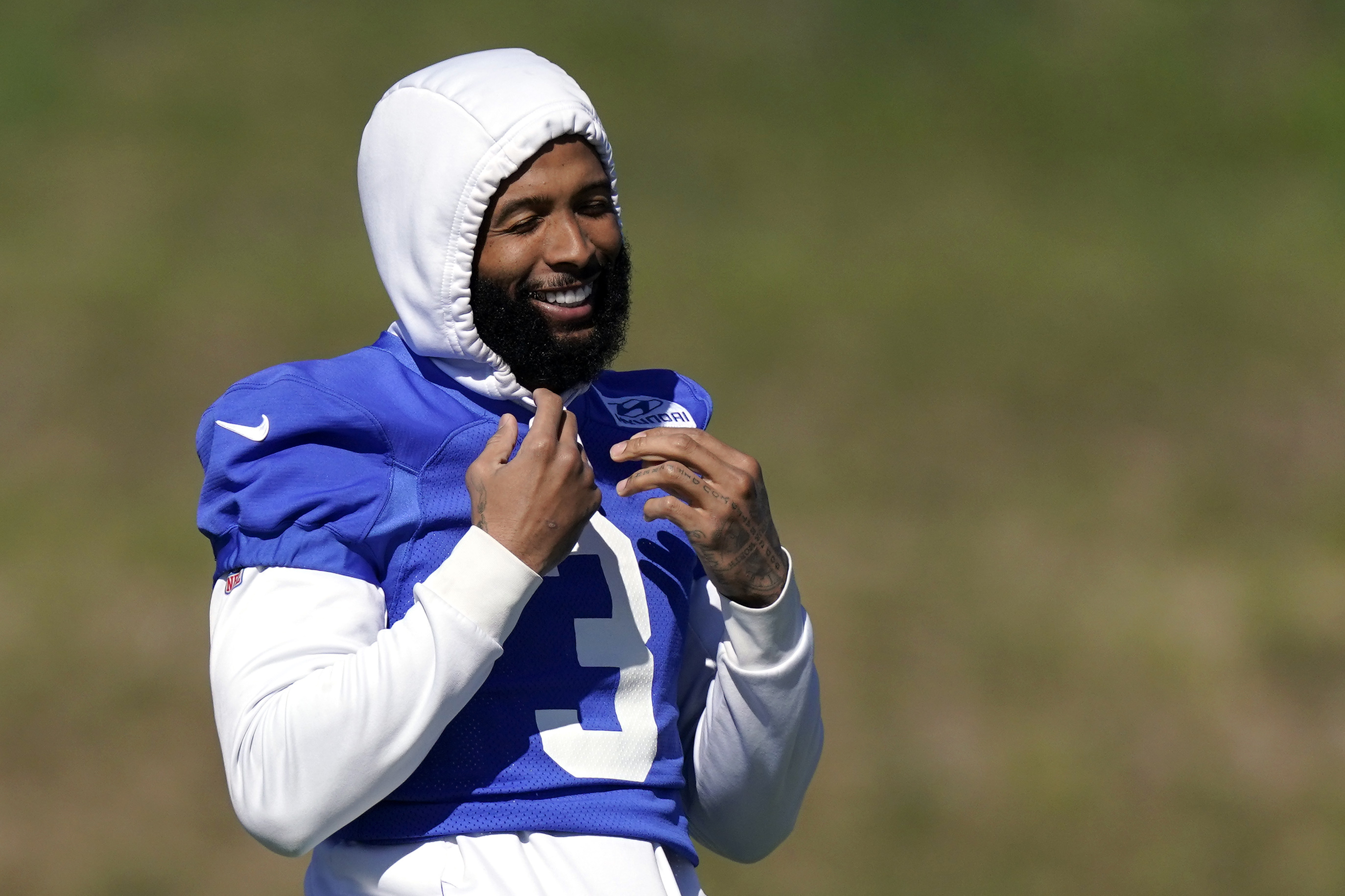 Odell Beckham made another spectacular one-handed catch at practice