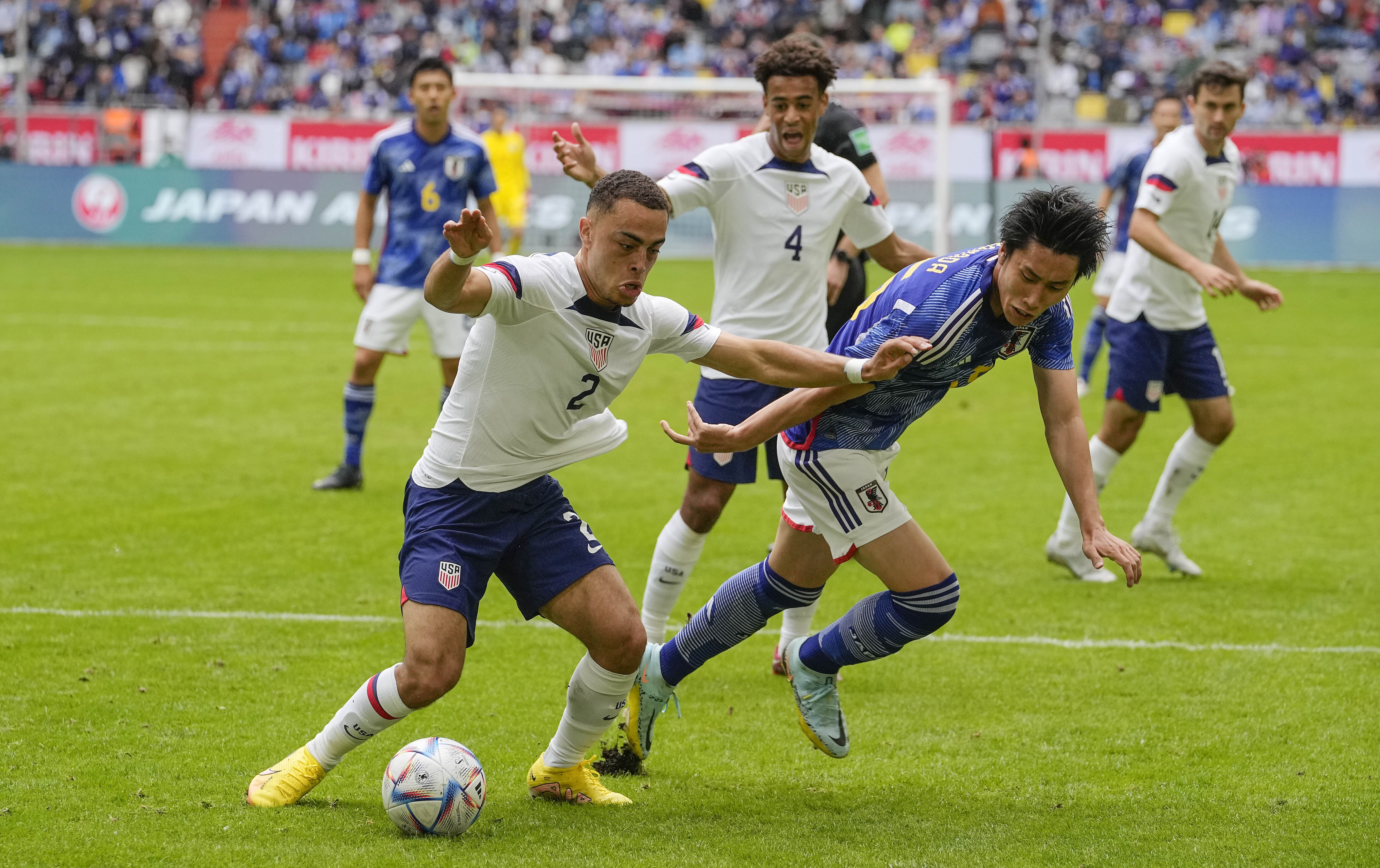 USMNT struggle for goals in World Cup tuneup draw vs. Uruguay - Los Angeles  Times