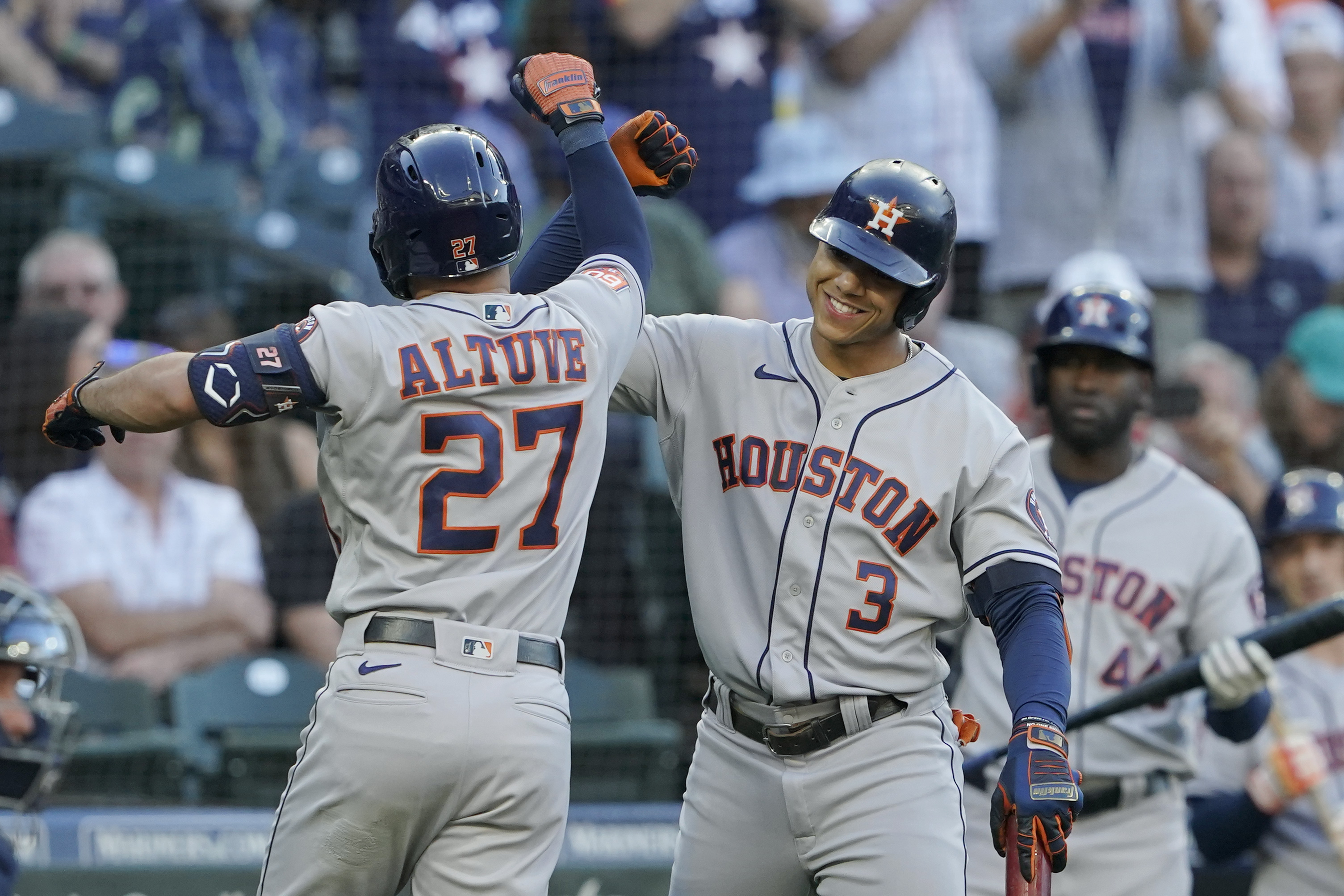 Houston Astros' Michael Brantley excited by rehab results