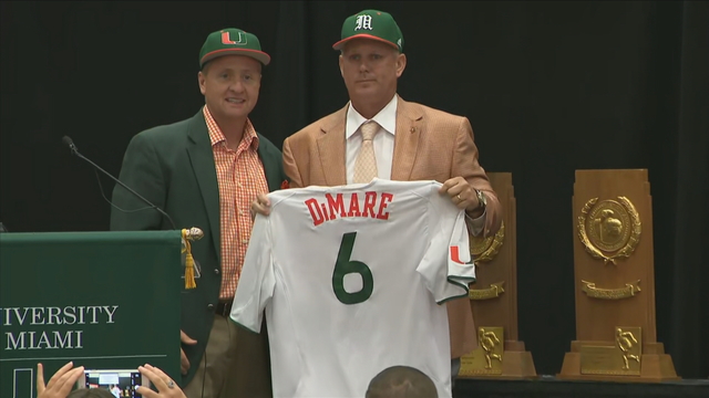 Gino DiMare steps down as Miami Hurricanes baseball coach