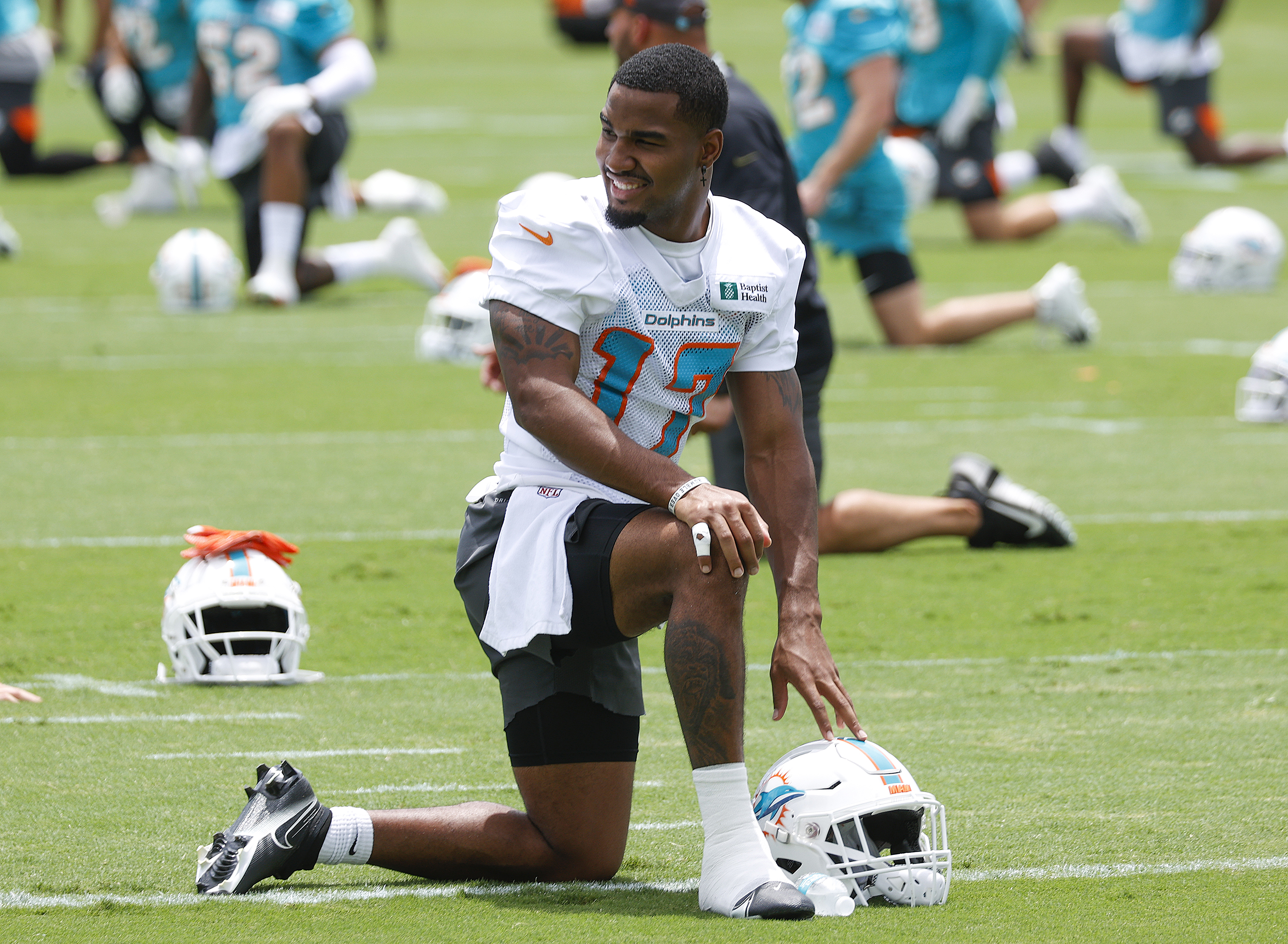 Dolphins receiver Jaylen Waddle gets health upgrade, status for Week 1  looks promising