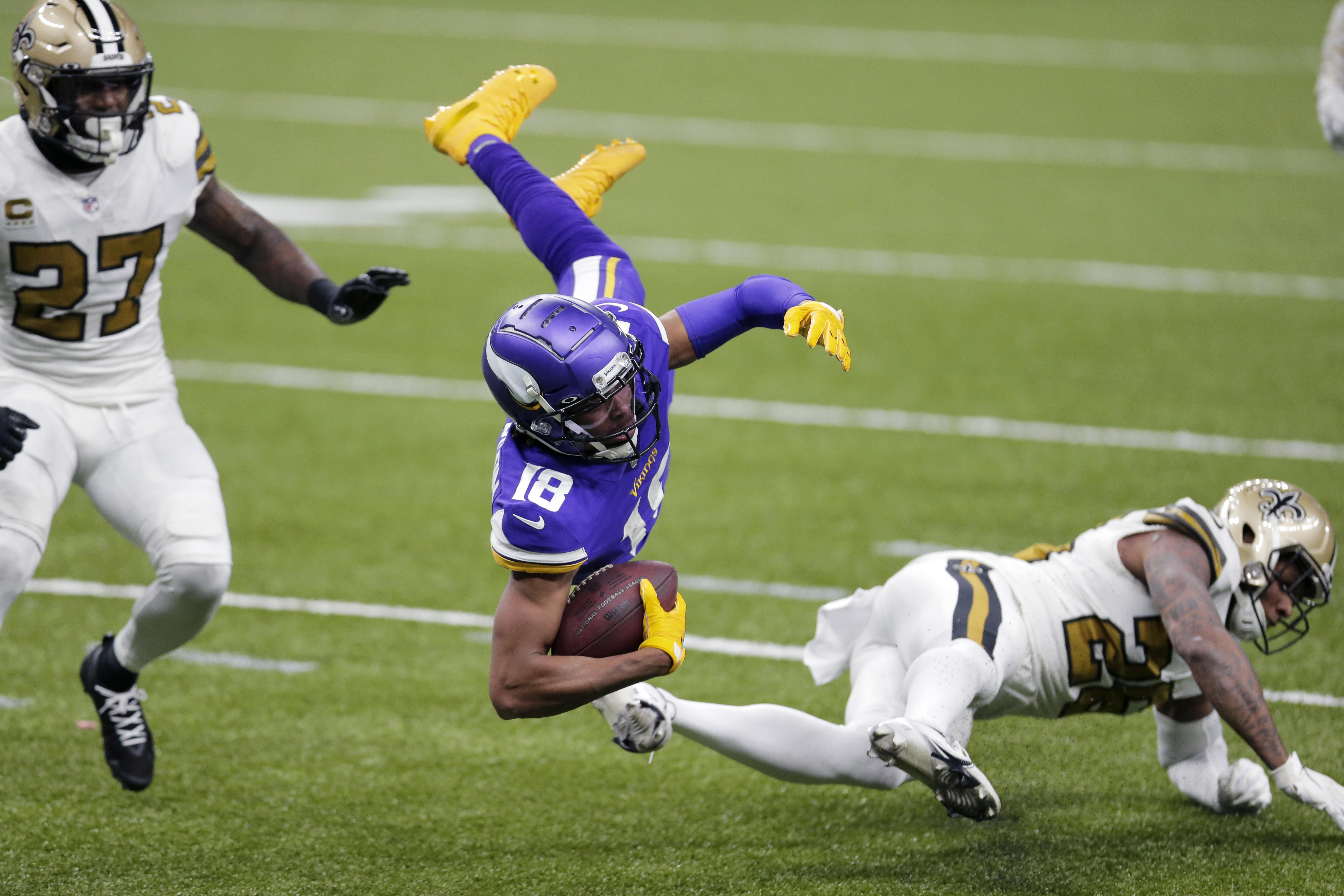 Vikings crushed by Saints, Kamara 52-33; 'This is a bad defense,' Zimmer  says