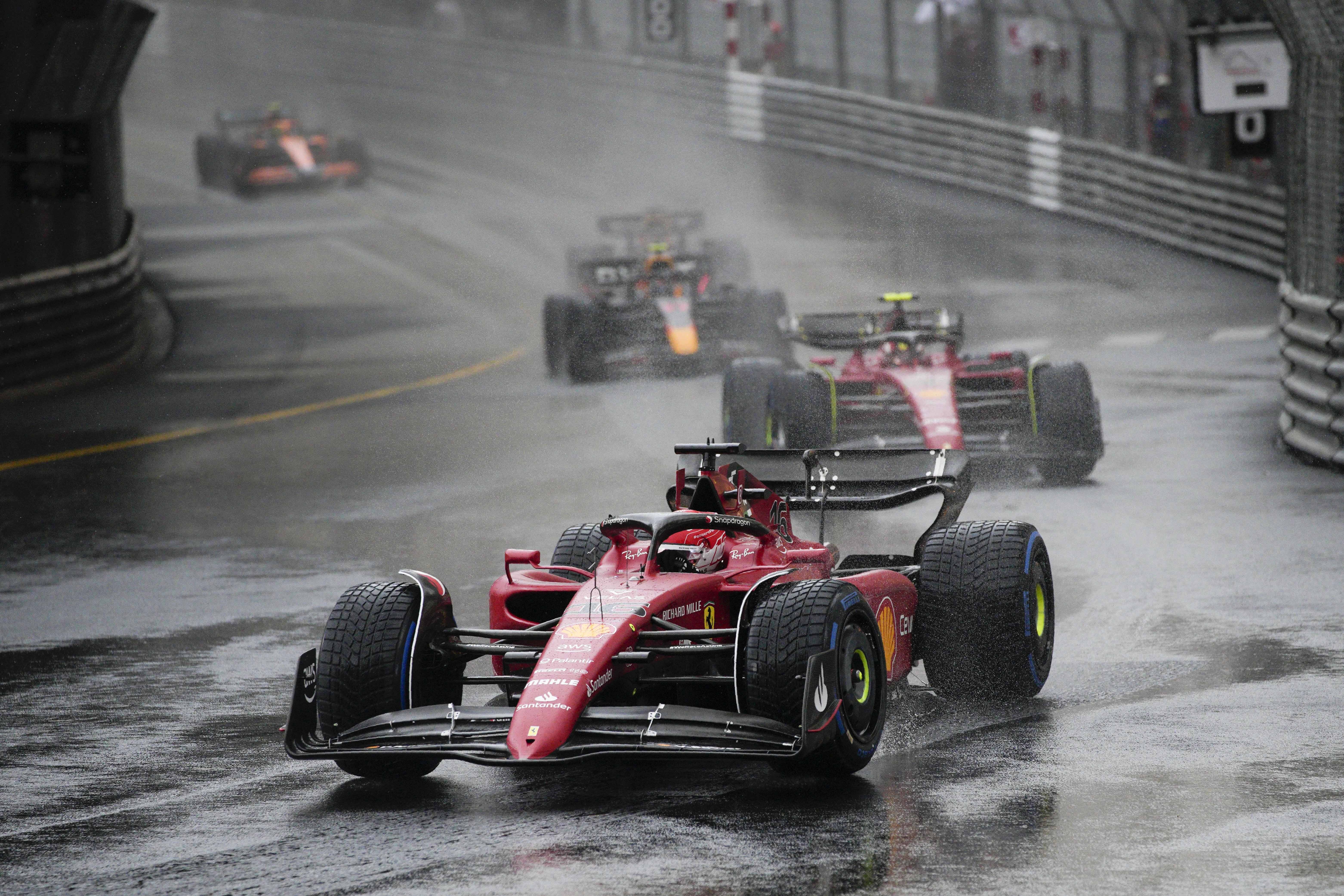 Perez wins chaotic Monaco GP, Ferrari blows it for Leclerc