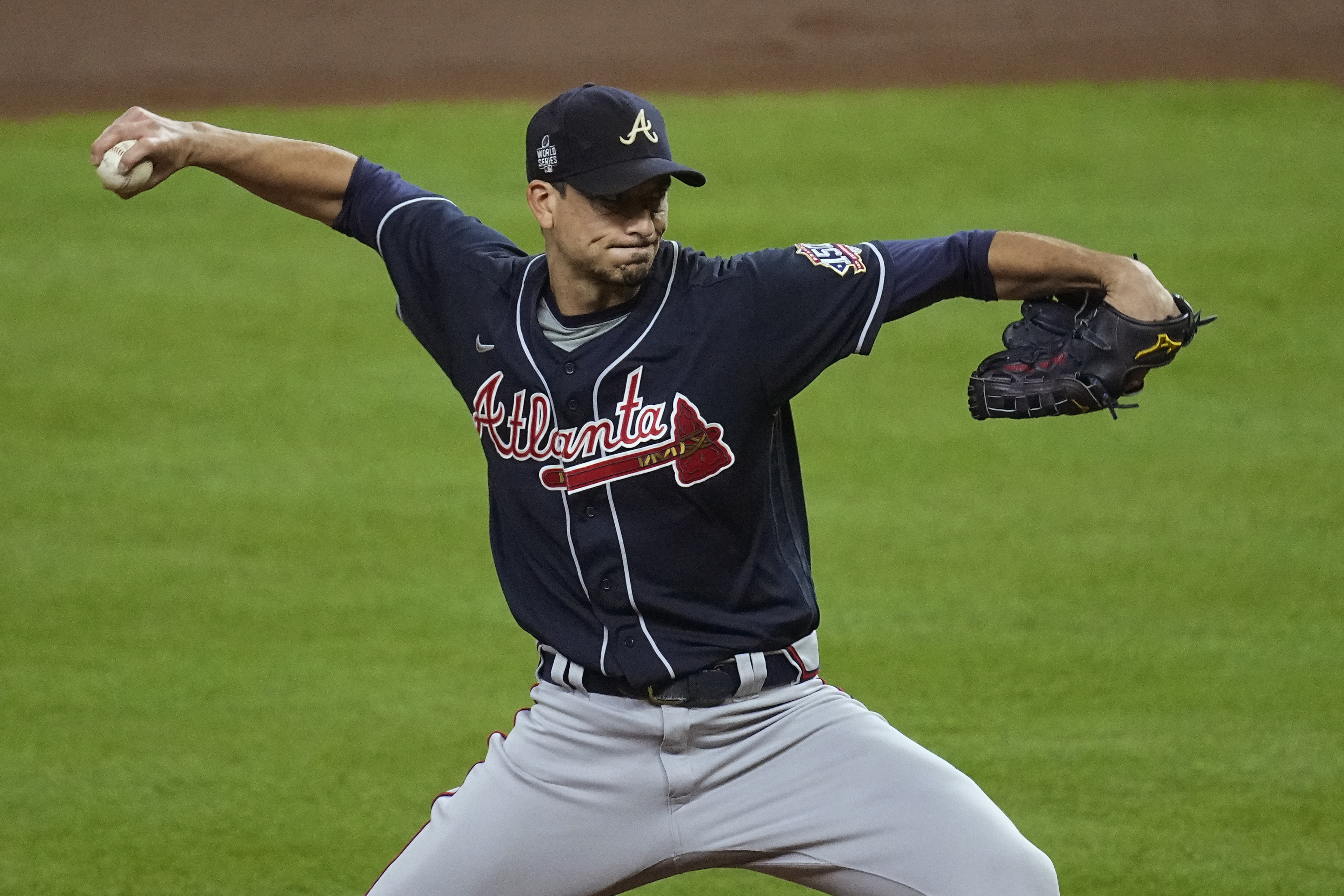 Braves Pitcher Charlie Morton Broke His Leg in Game 1 of World Series