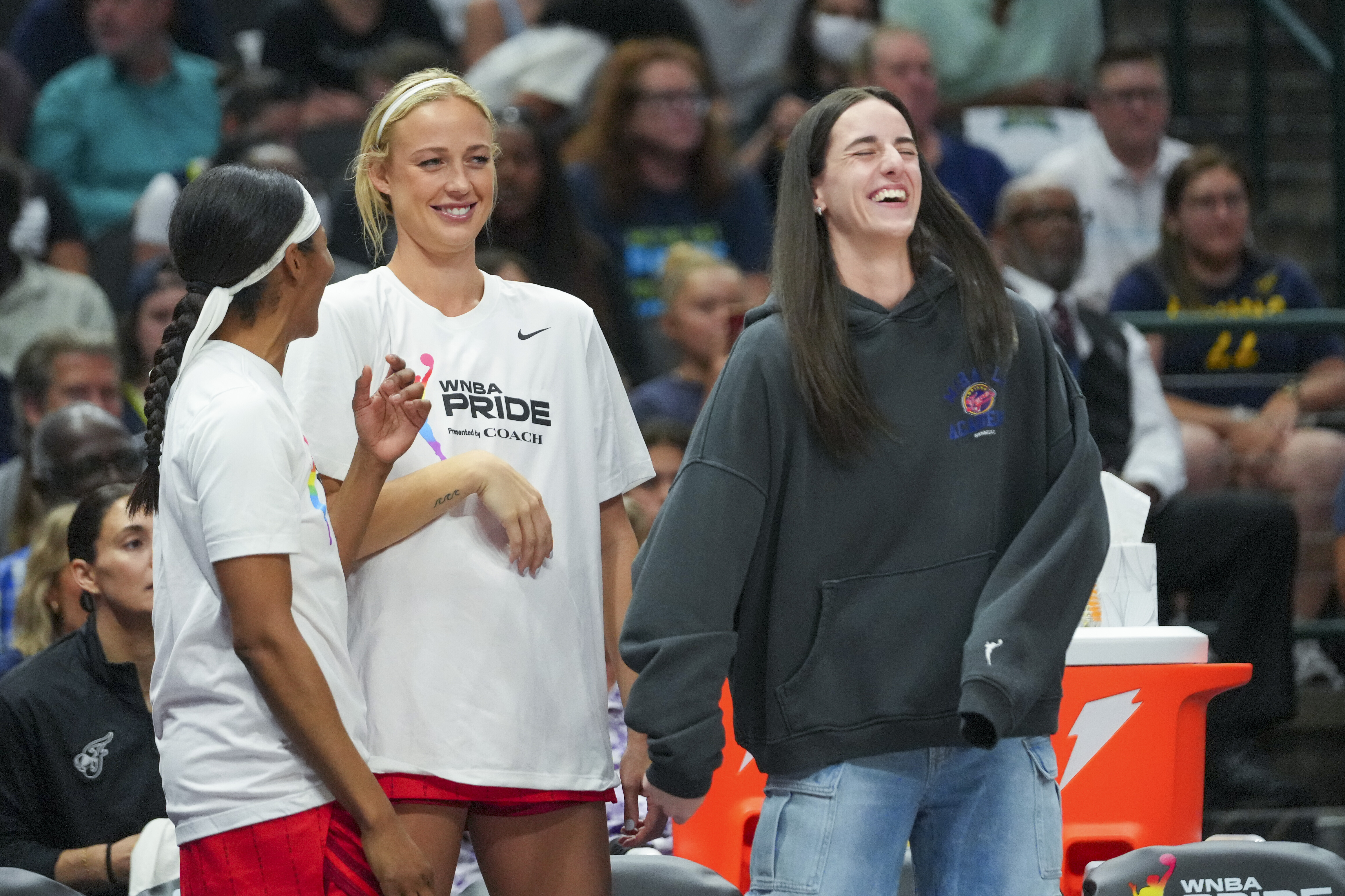 Caitlin Clark's groin strain sidelines her for Fever's 3rd game in row,  Commissioner's Cup vs. Lynx