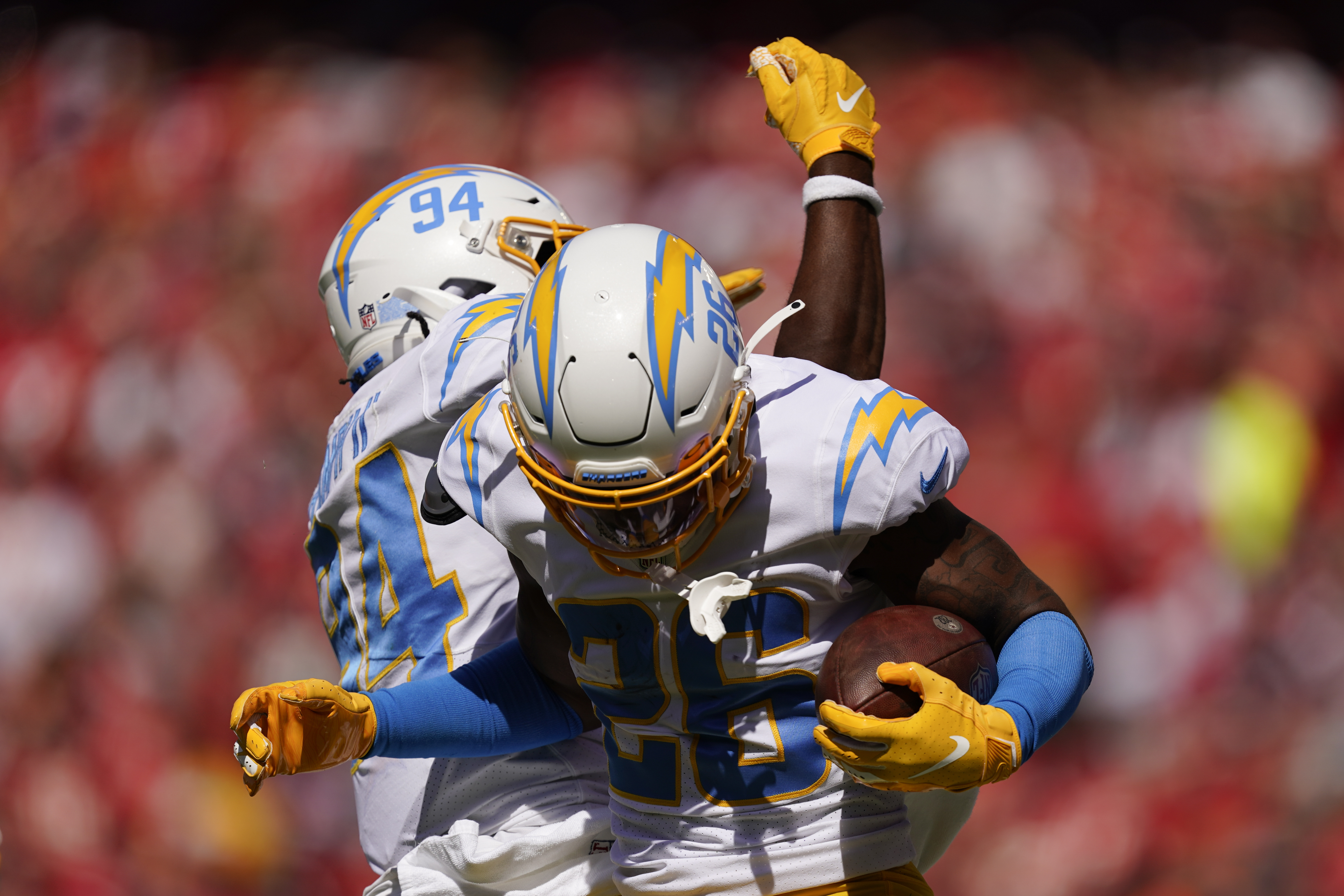 Chargers rally to beat turnover-prone Chiefs 30-24 in KC