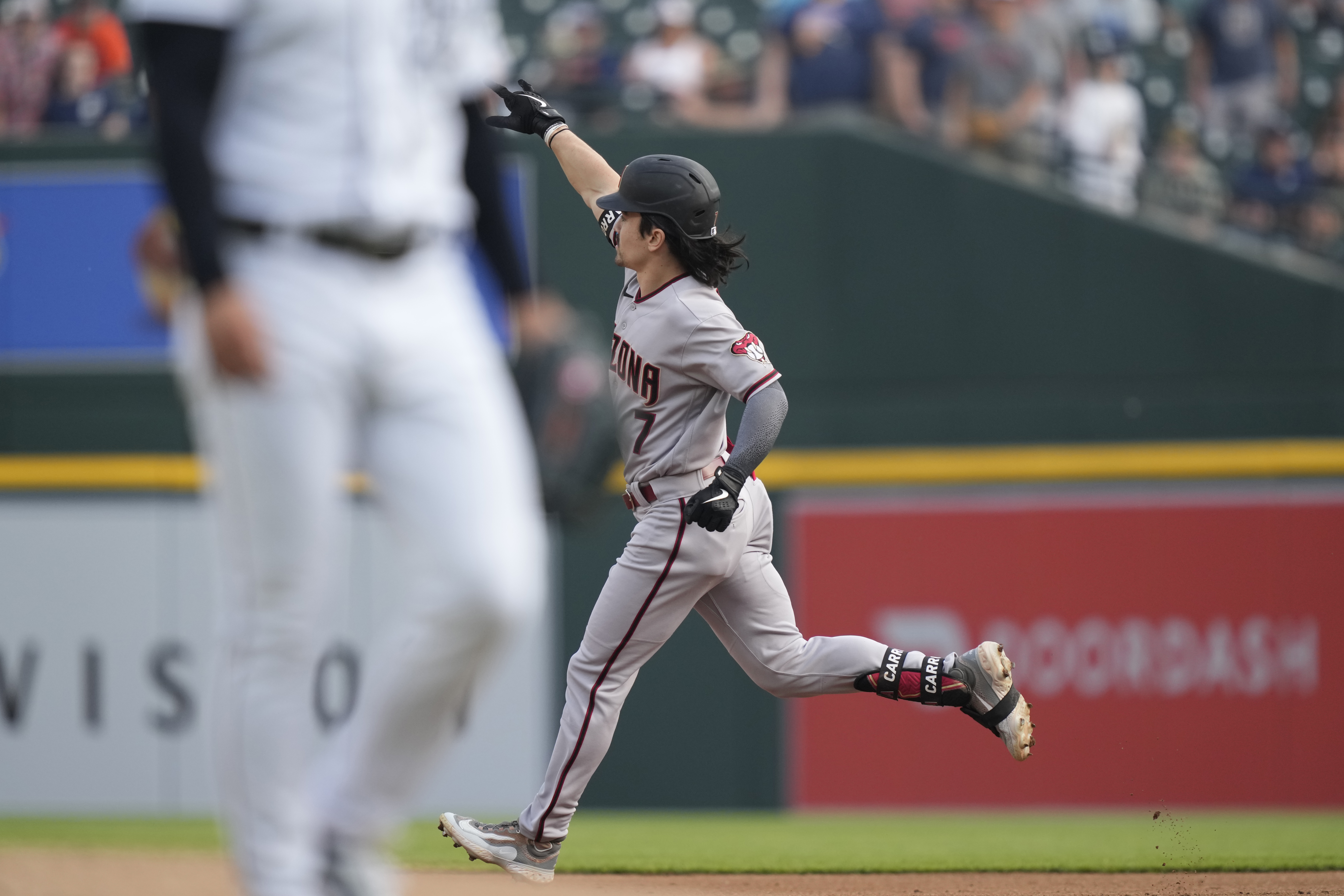 Corbin Carroll, the Diamondbacks' young, quiet superstar, is