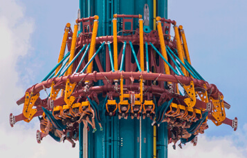 Top 6 tallest fastest thrill rides in Florida