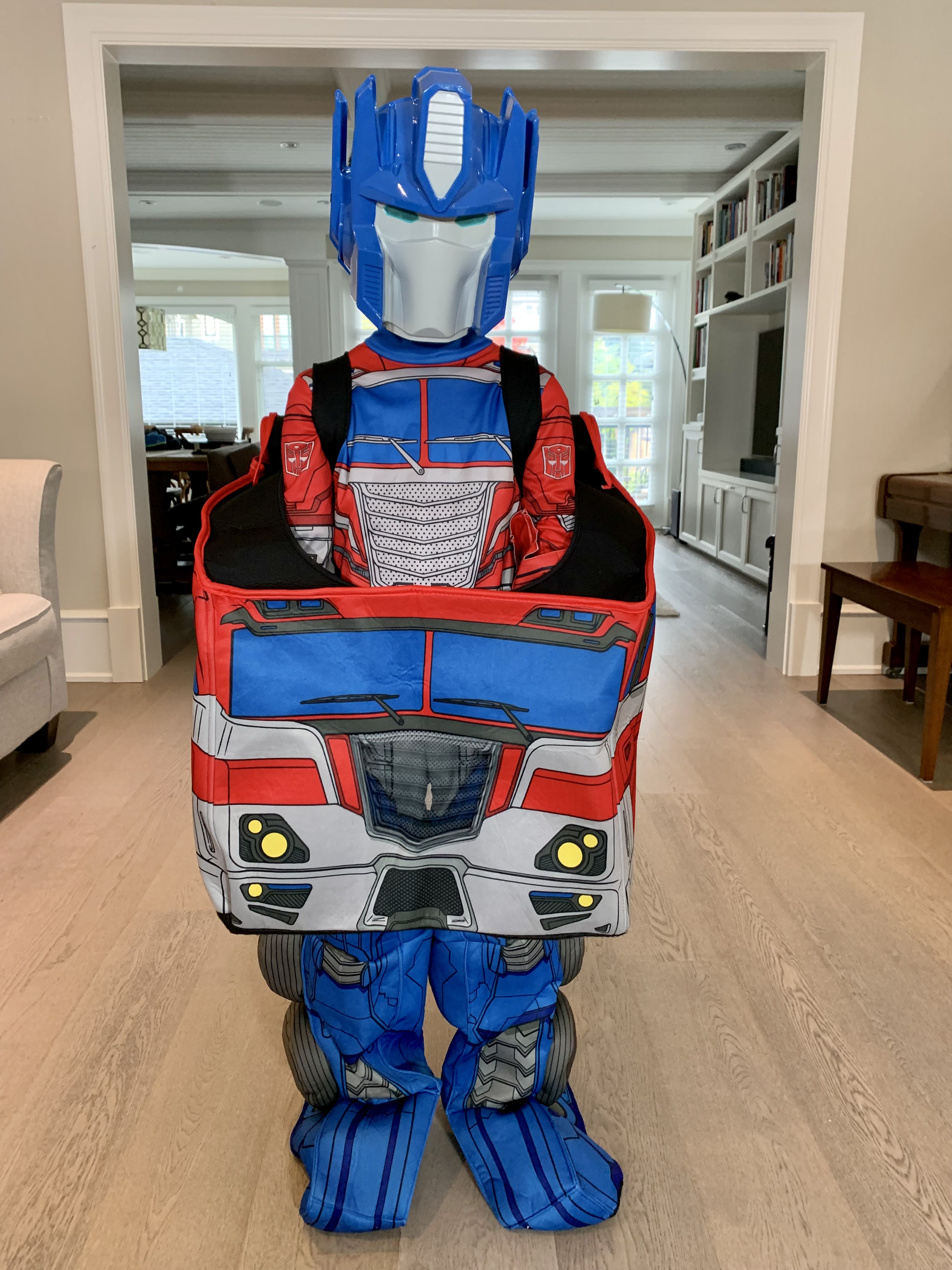 Transformers Converting Optimus Prime Costume for Boys