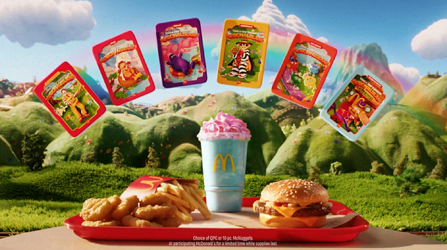 グ*ド様 お宝★マクドナルドディスプレイ広告★Extra Value Meals McDonald's launching new adult Happy Meal with limited