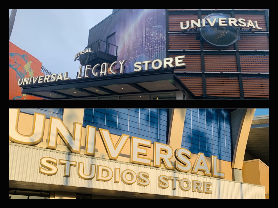 Universal CityWalk has 2 new stores. We find out the difference