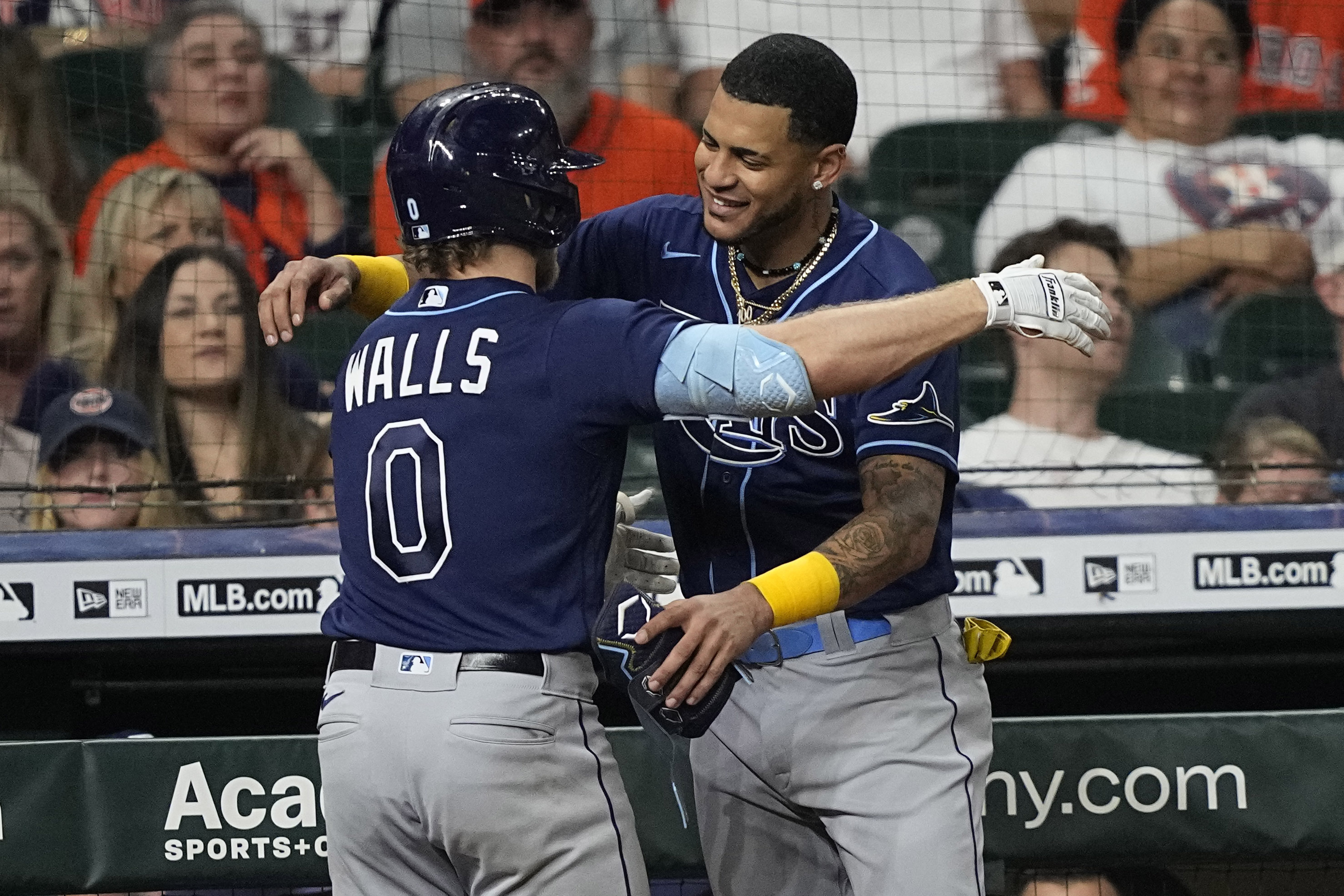 Rays clinch AL wild-card spot; Astros get AL home-field edge