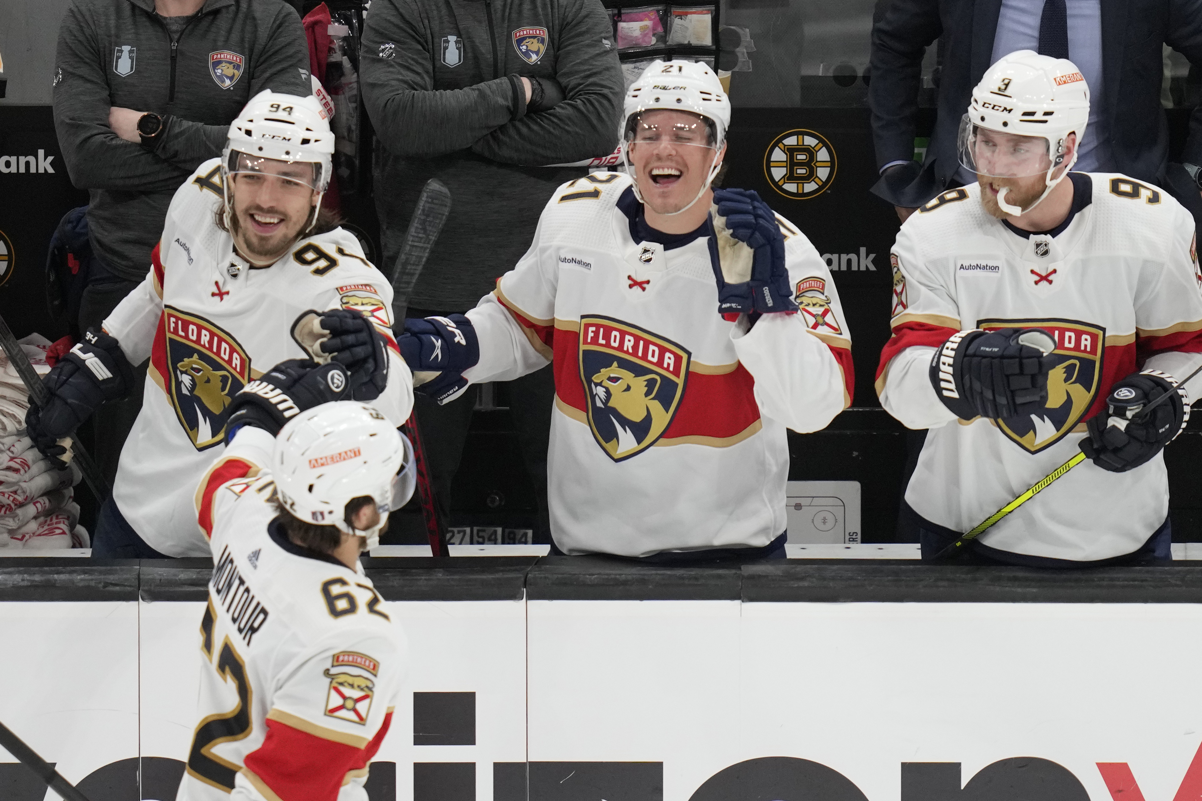 Florida Panthers' Aleksander Barkov plays during an NHL hockey game,  Tuesday, March 21, 2023, in Philadelphia. (AP Photo/Matt Slocum Stock Photo  - Alamy