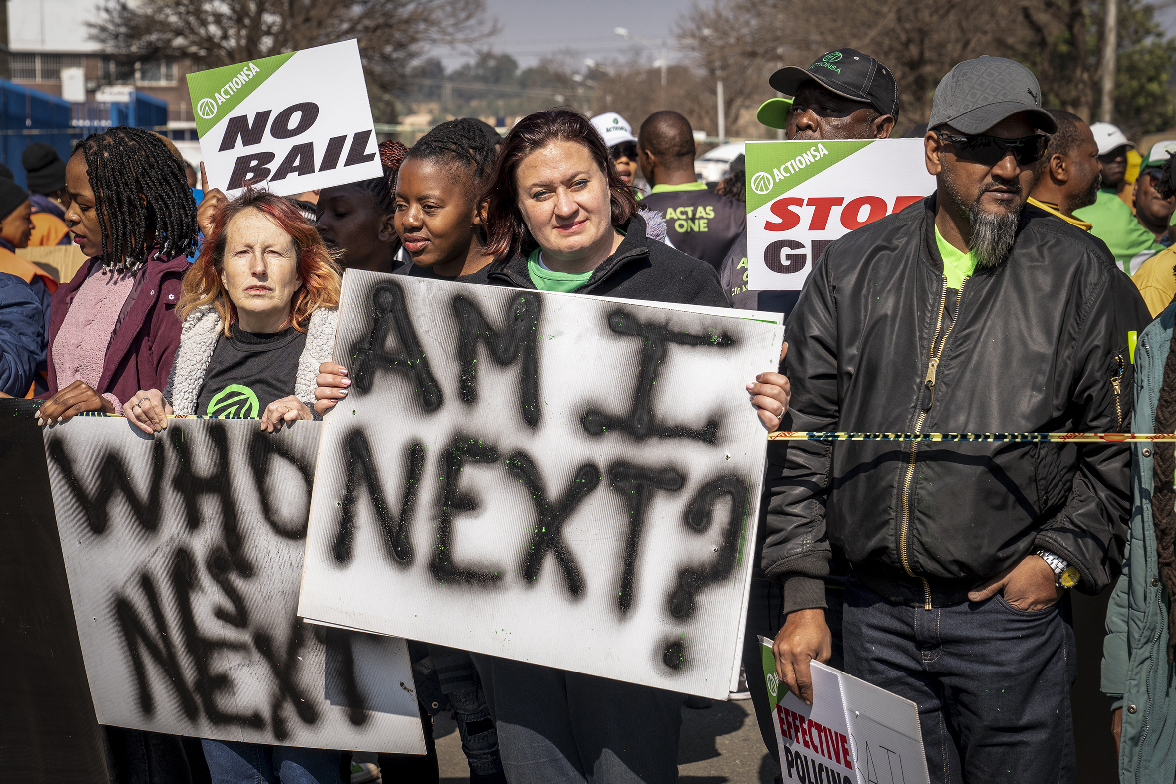 80 men in South African court on charges of raping 8 women
