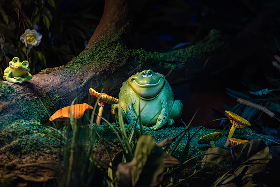 The princess and the frogs: More critters revealed for Tiana's Bayou  Adventure