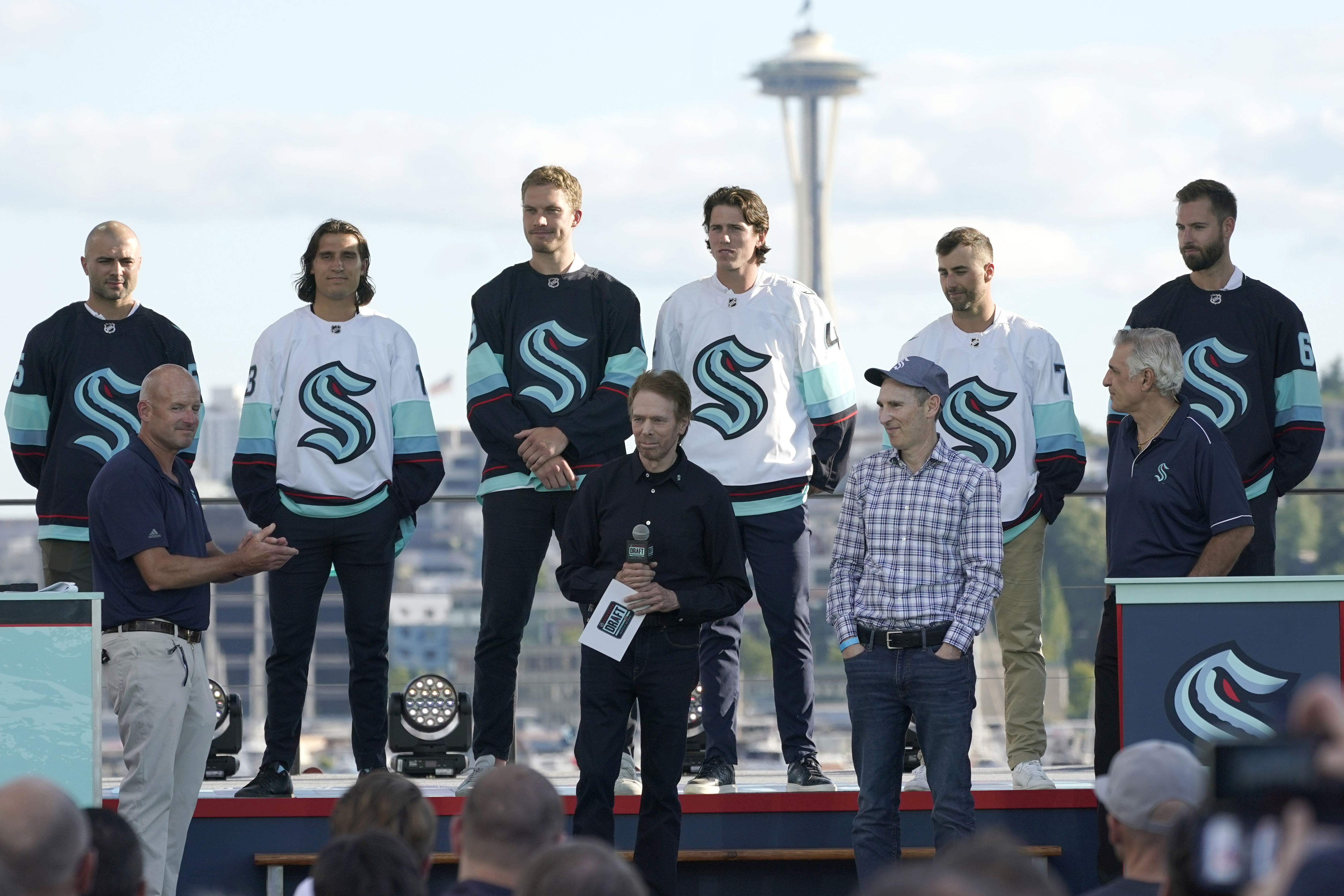 Aj Sports Jared Mccann Signed Seattle Kraken Franchise Debut Adidas Jersey