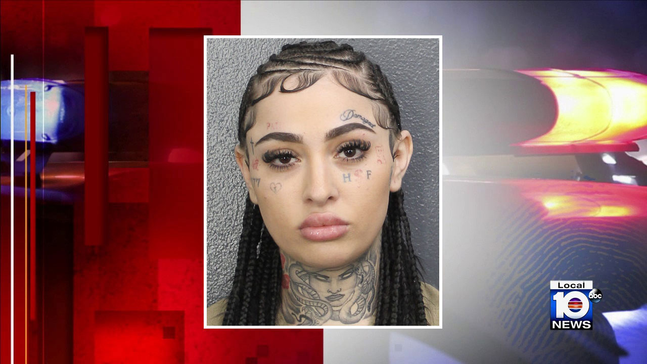 Woman, 21, known as rapper Baby Joker, arrested in Pompano Beach