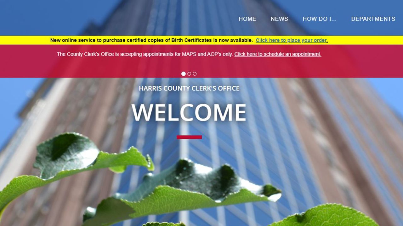 Harris County residents, need a copy of your birth certificate? Here's a  new online service you need to know about