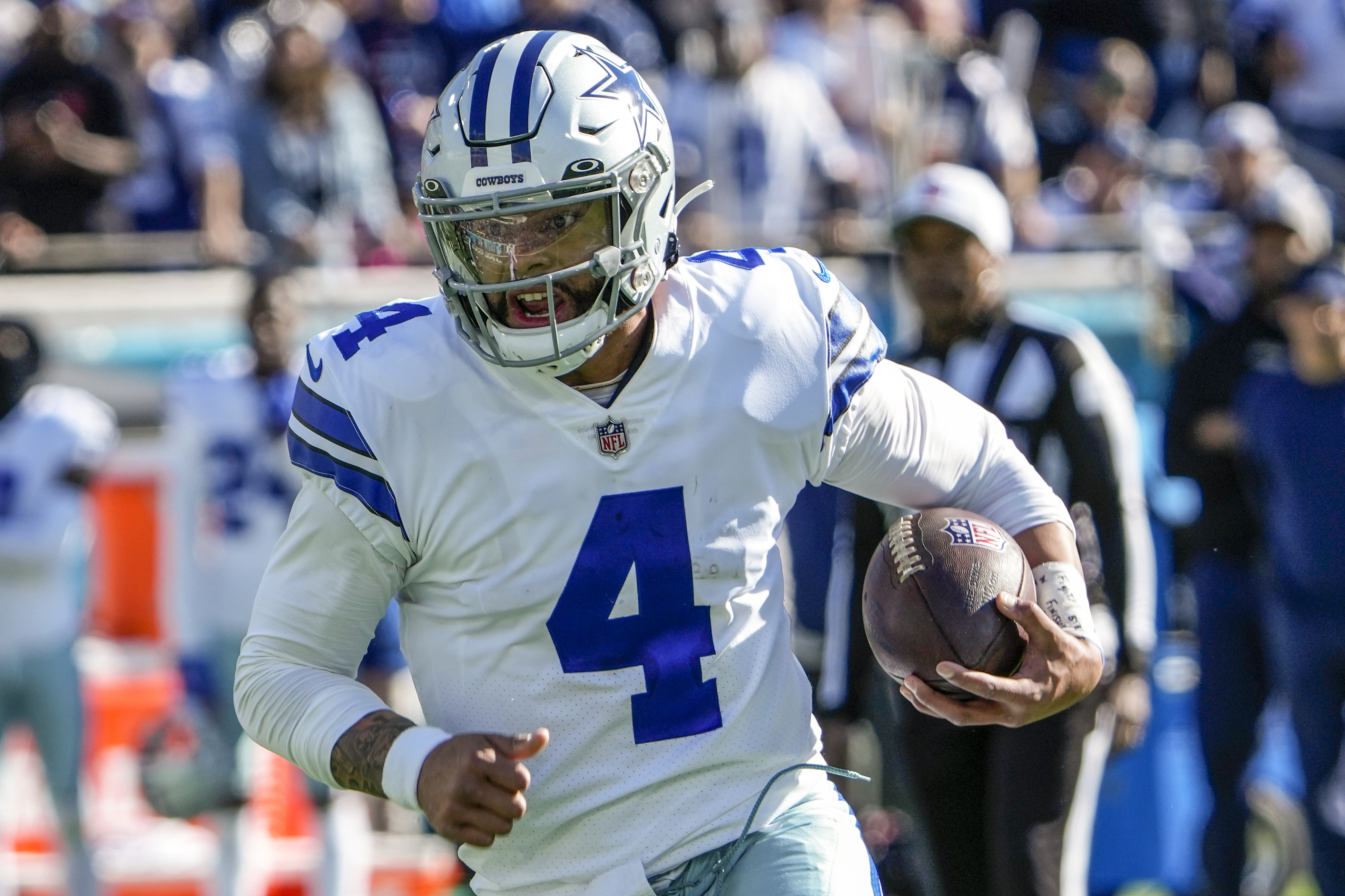 Jaguars intercept Prescott, stun Cowboys in OT