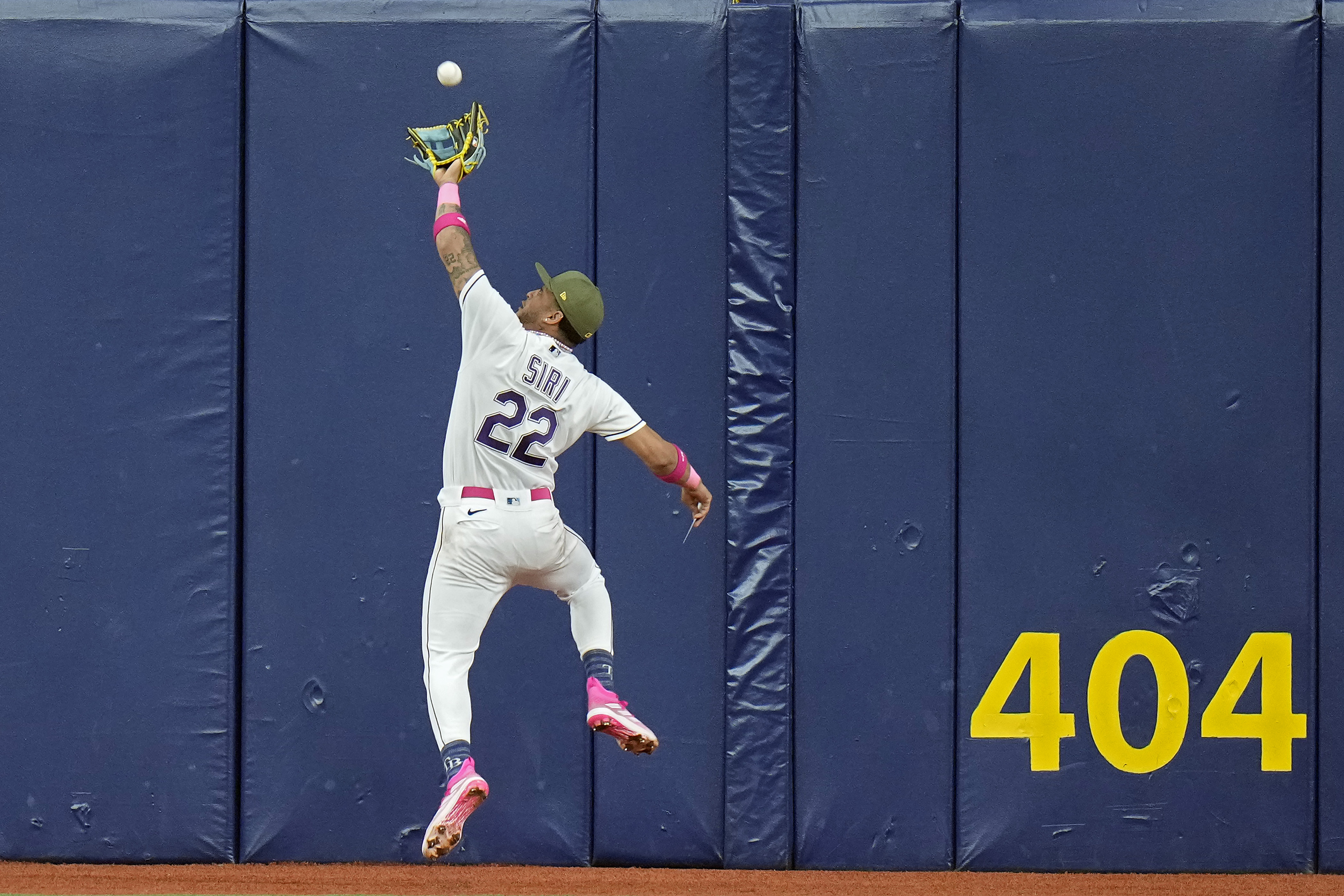 Tampa Bay Rays' Jose Siri reacts after stealing home plate against the  Pittsburgh Pirates during the fifth inning of a baseball game Tuesday, May  2, 2023, in St. Petersburg, Fla. (AP Photo/Chris