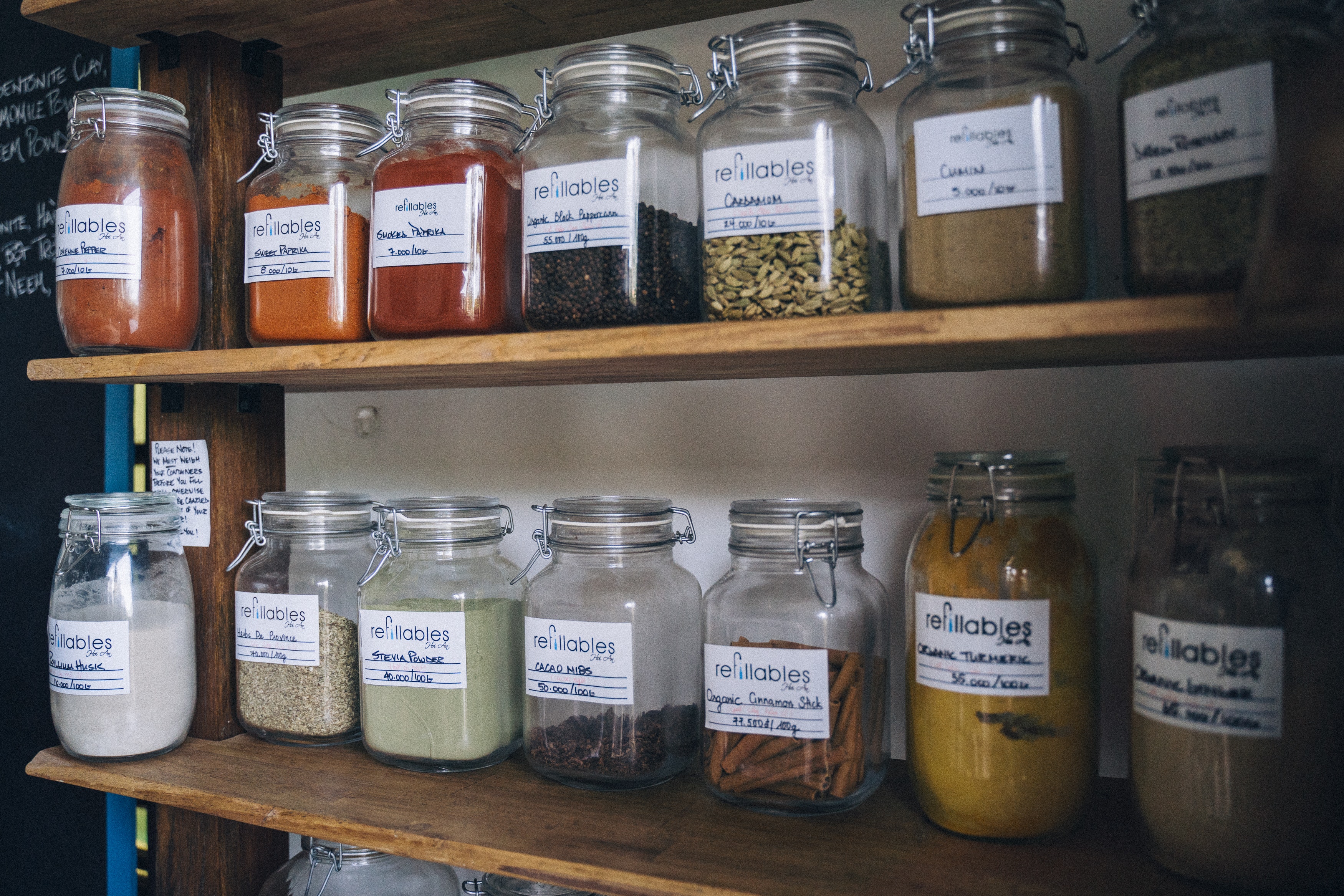 Refilling your spice jars  Attempting zero waste lifestyle in a military  household