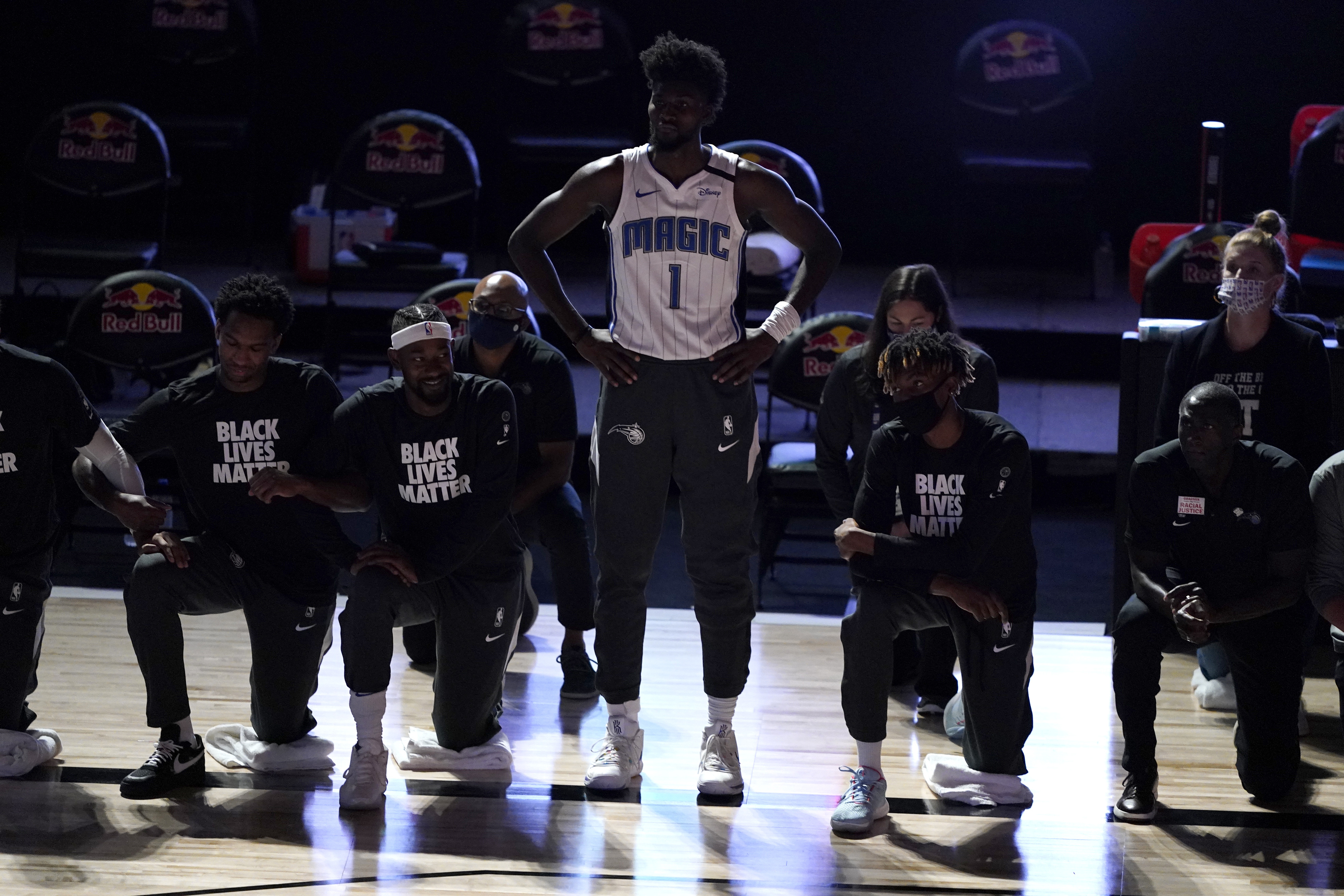 Jersey Sales Soar For Orlando Magic's Jonathan Isaac After He Stood Alone  For National Anthem