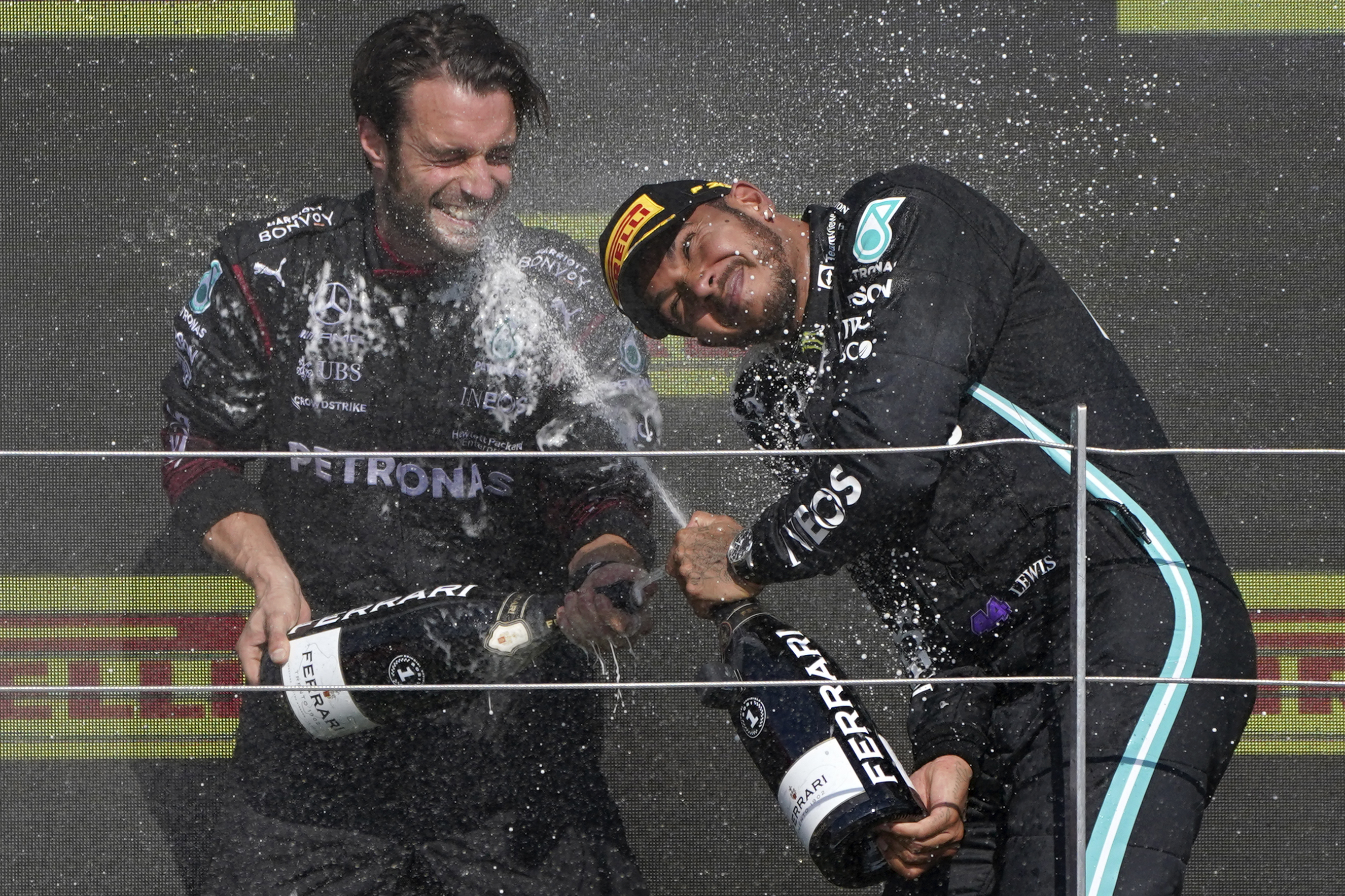 Hamilton roars back to win British GP after Verstappen crash