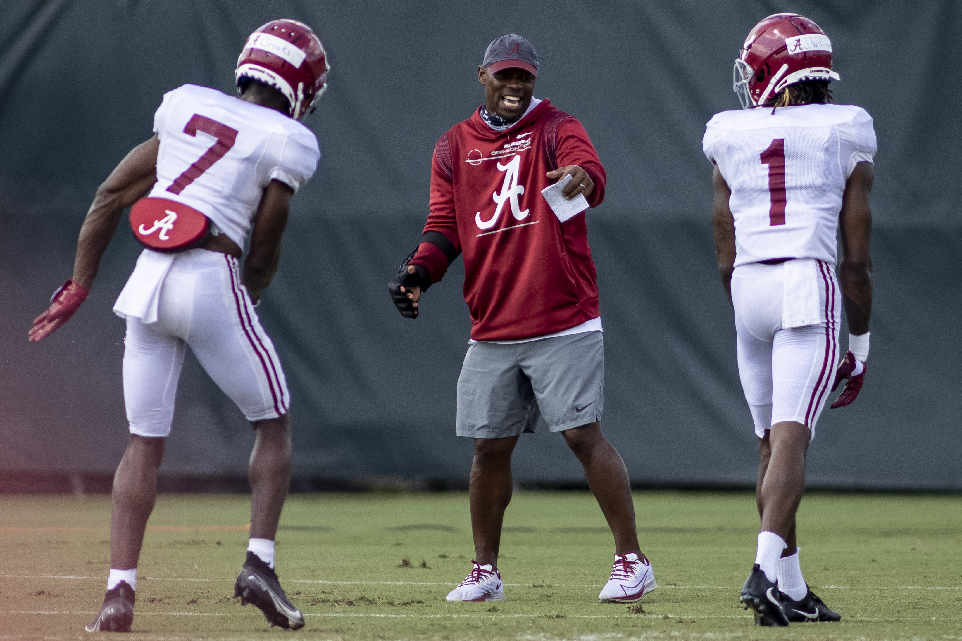 Alabama WRs Jameson Williams, John Metchie on mend, have growing