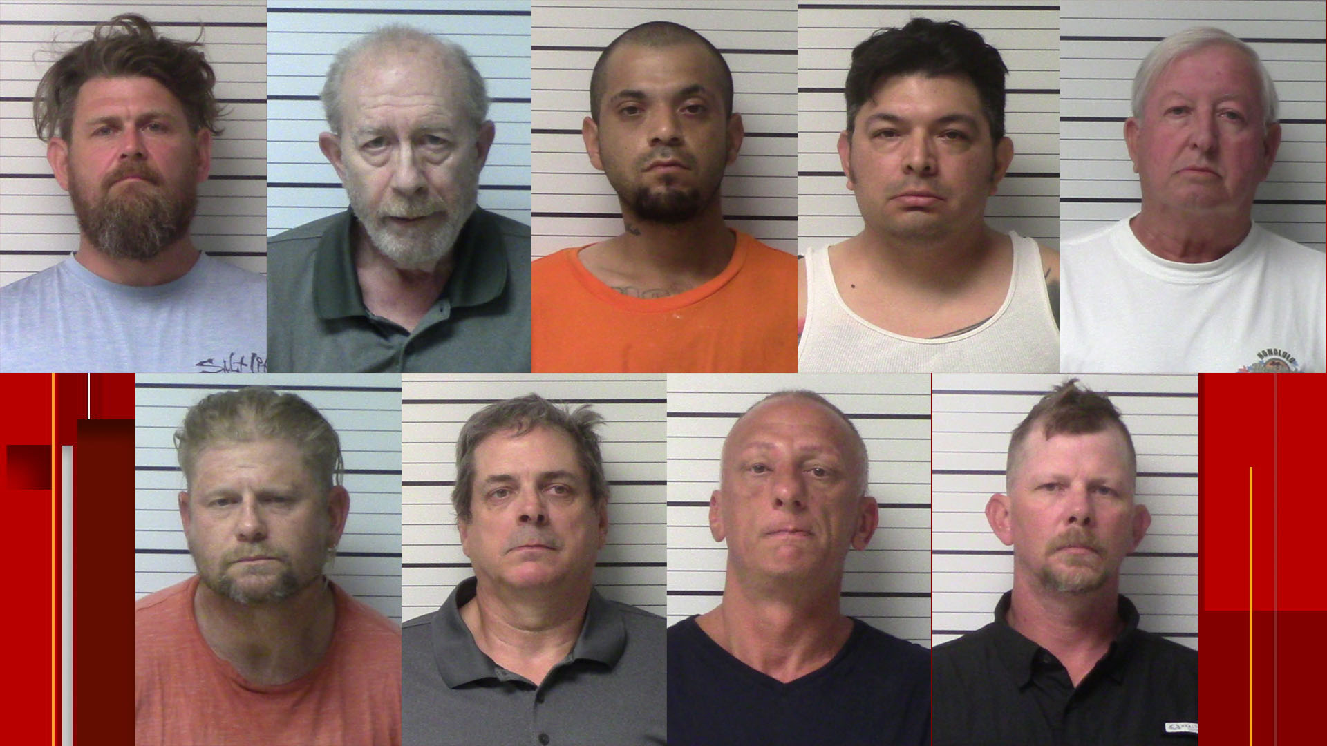 9 men arrested in sex sting in Kerr County