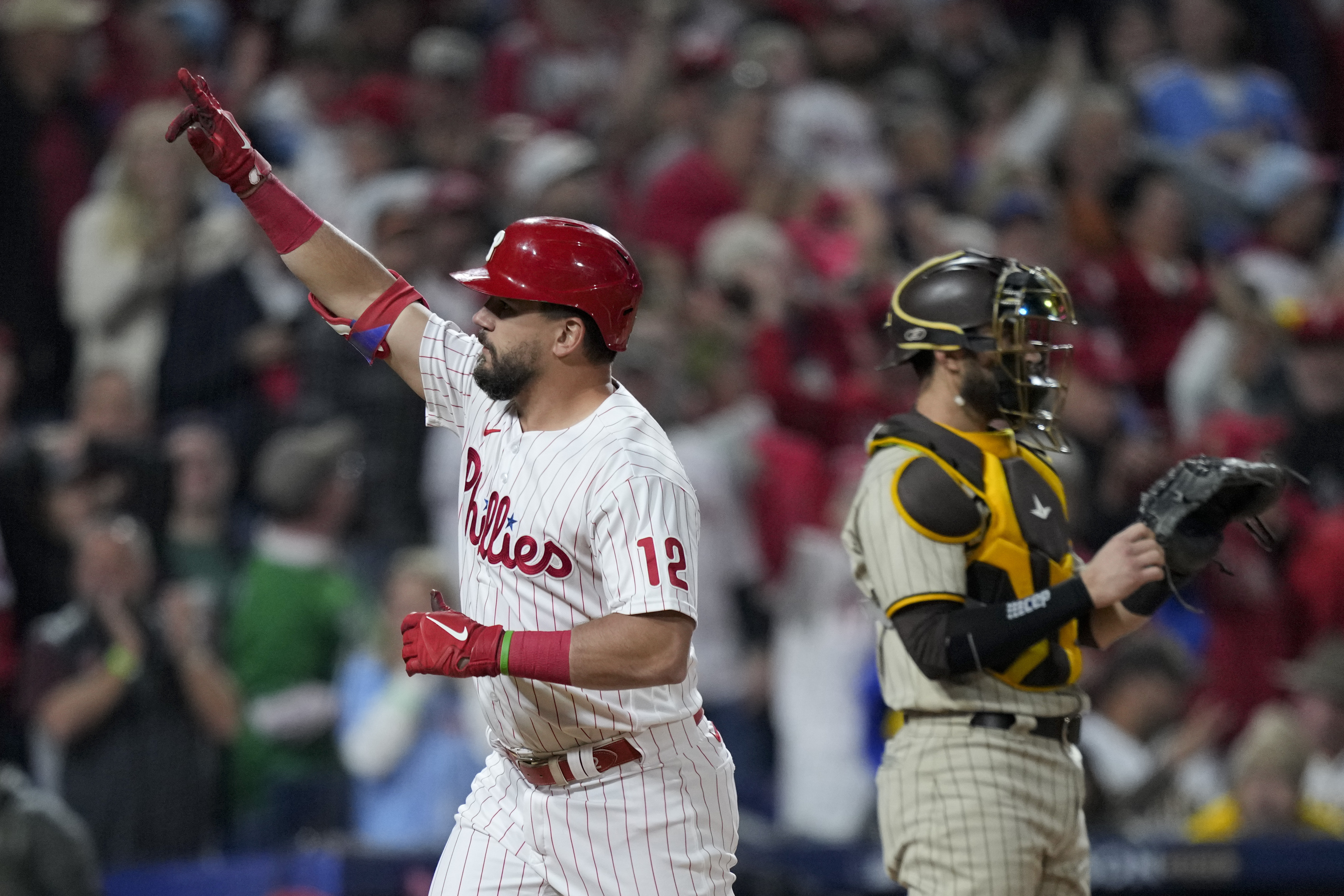 Schwarber HR, Segura, Phillies top Padres 4-2, lead NLCS 2-1 - NBC Sports