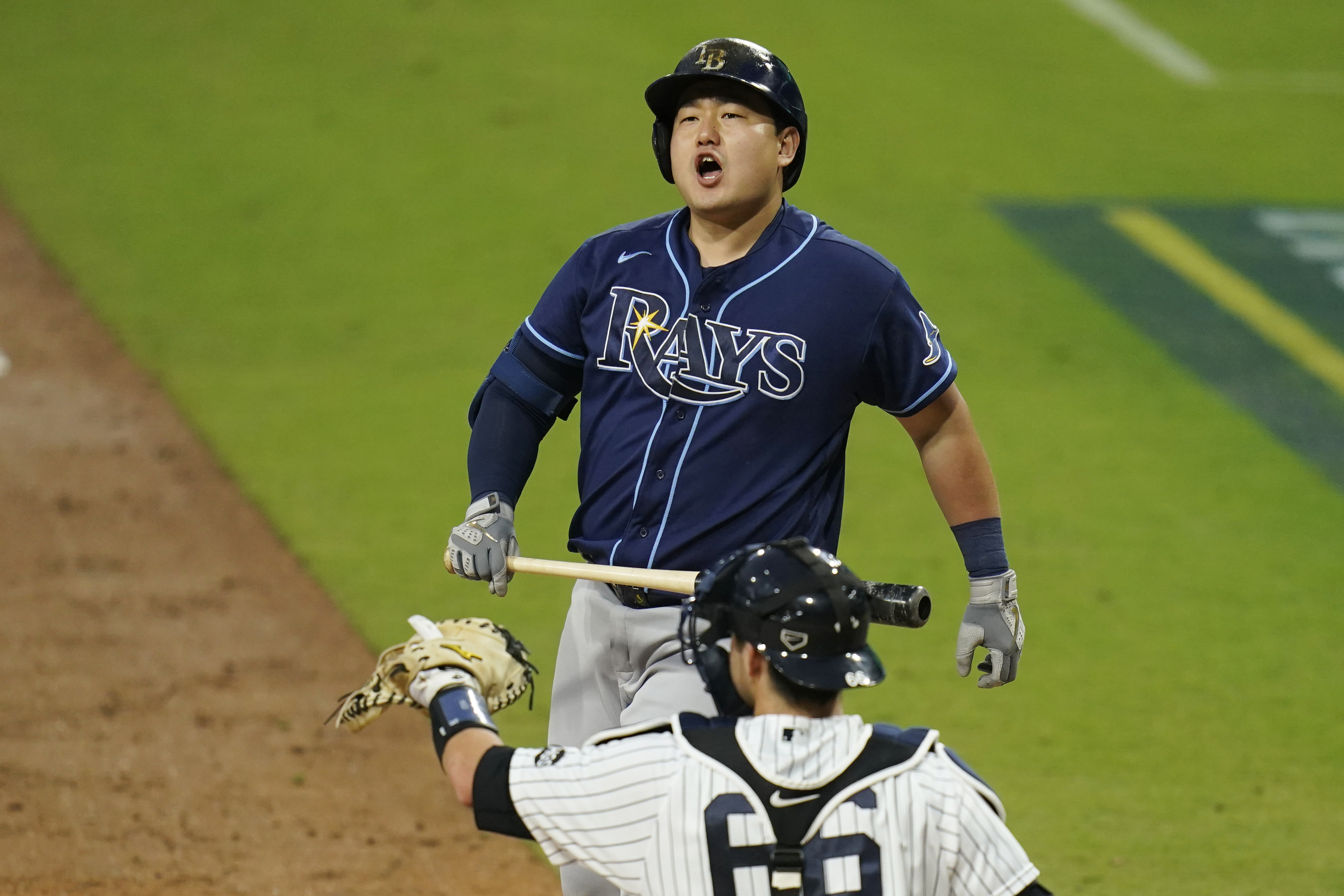 Arozarena powers Rays past Yanks 8-4 for 2-1 lead in ALDS