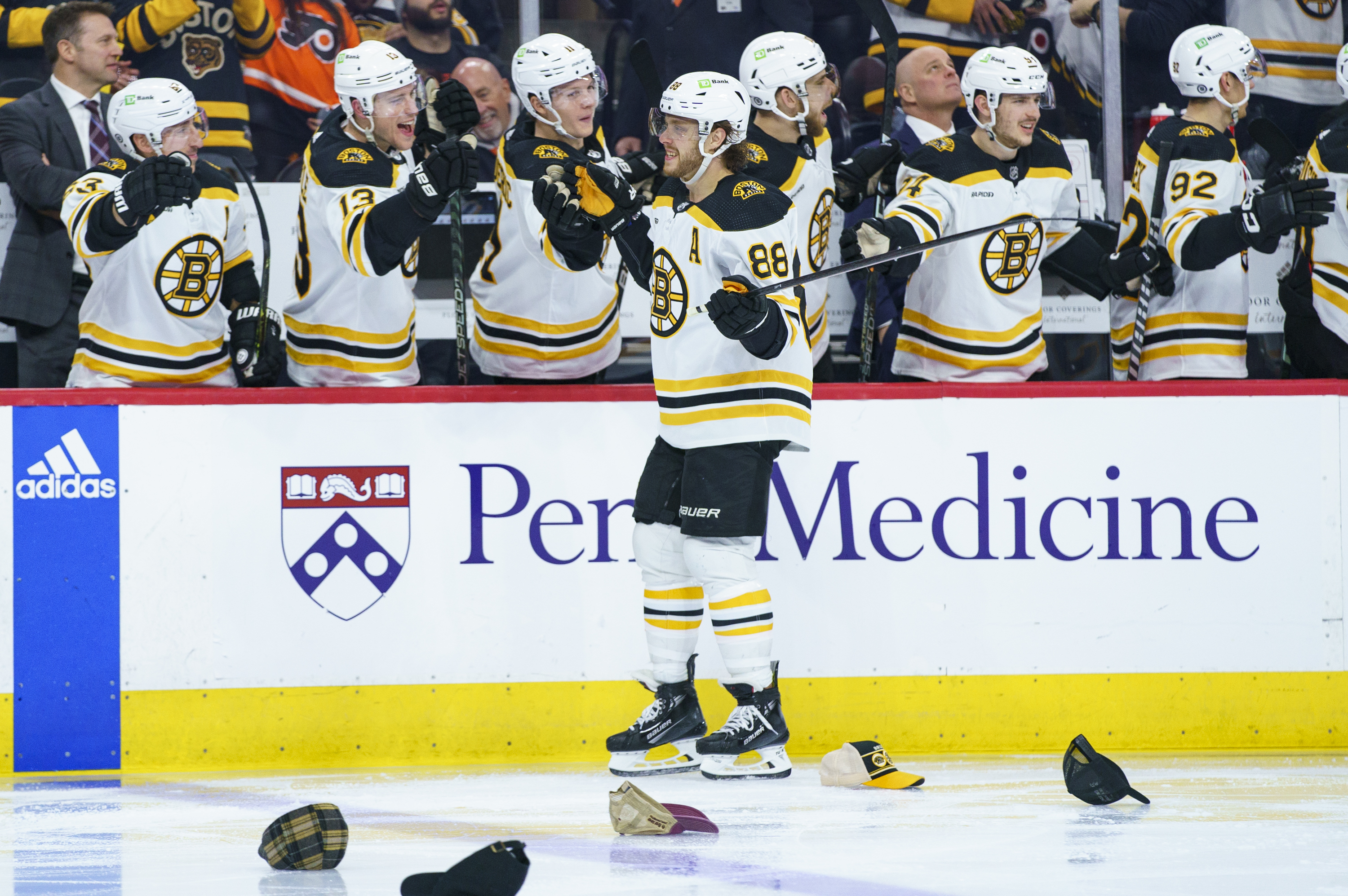 Watch Patrice Bergeron Skate With His Kids Prior To Cup Final
