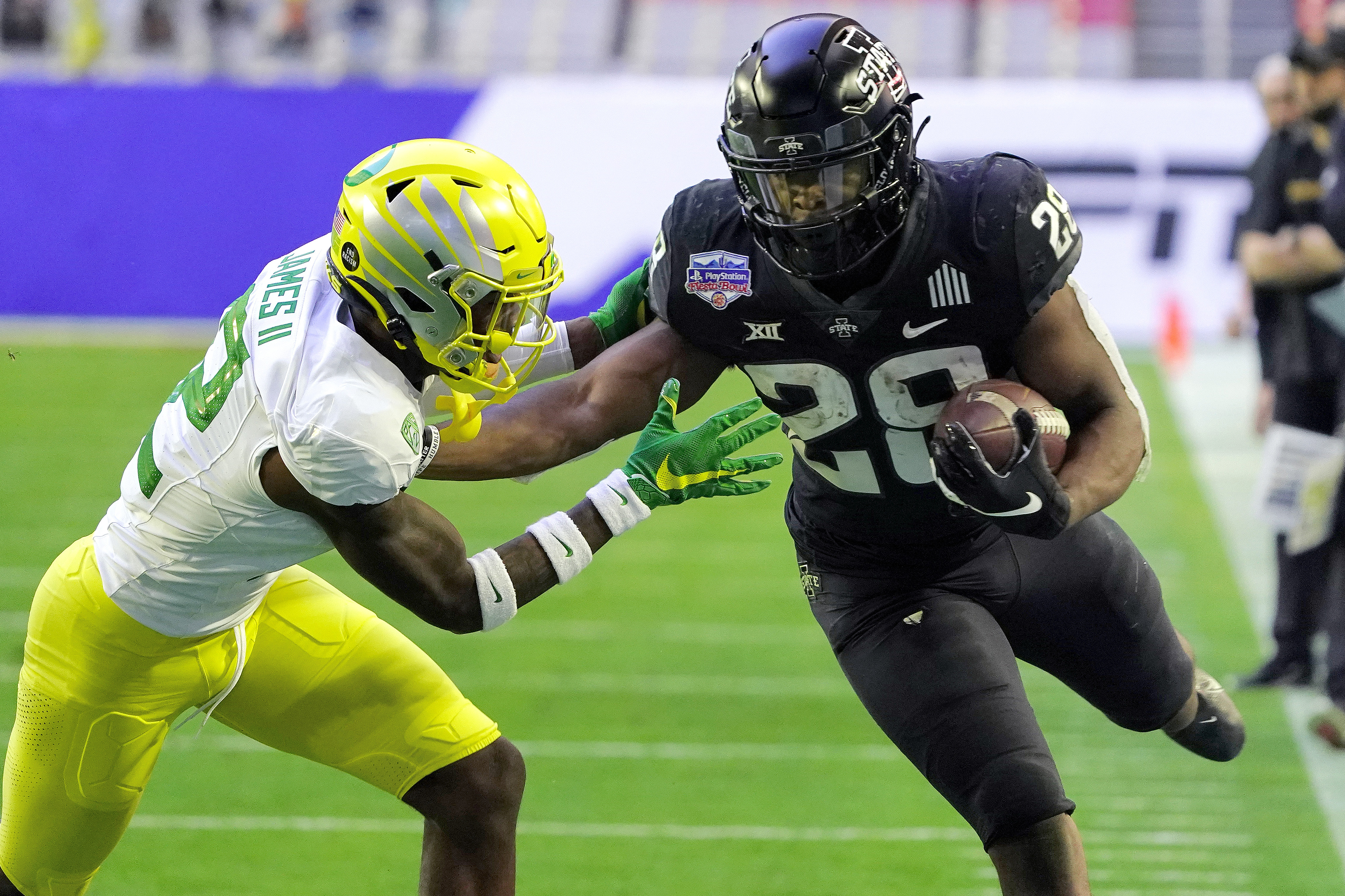 Brock Purdy caps historic season for Iowa State with memorable play in  Fiesta Bowl