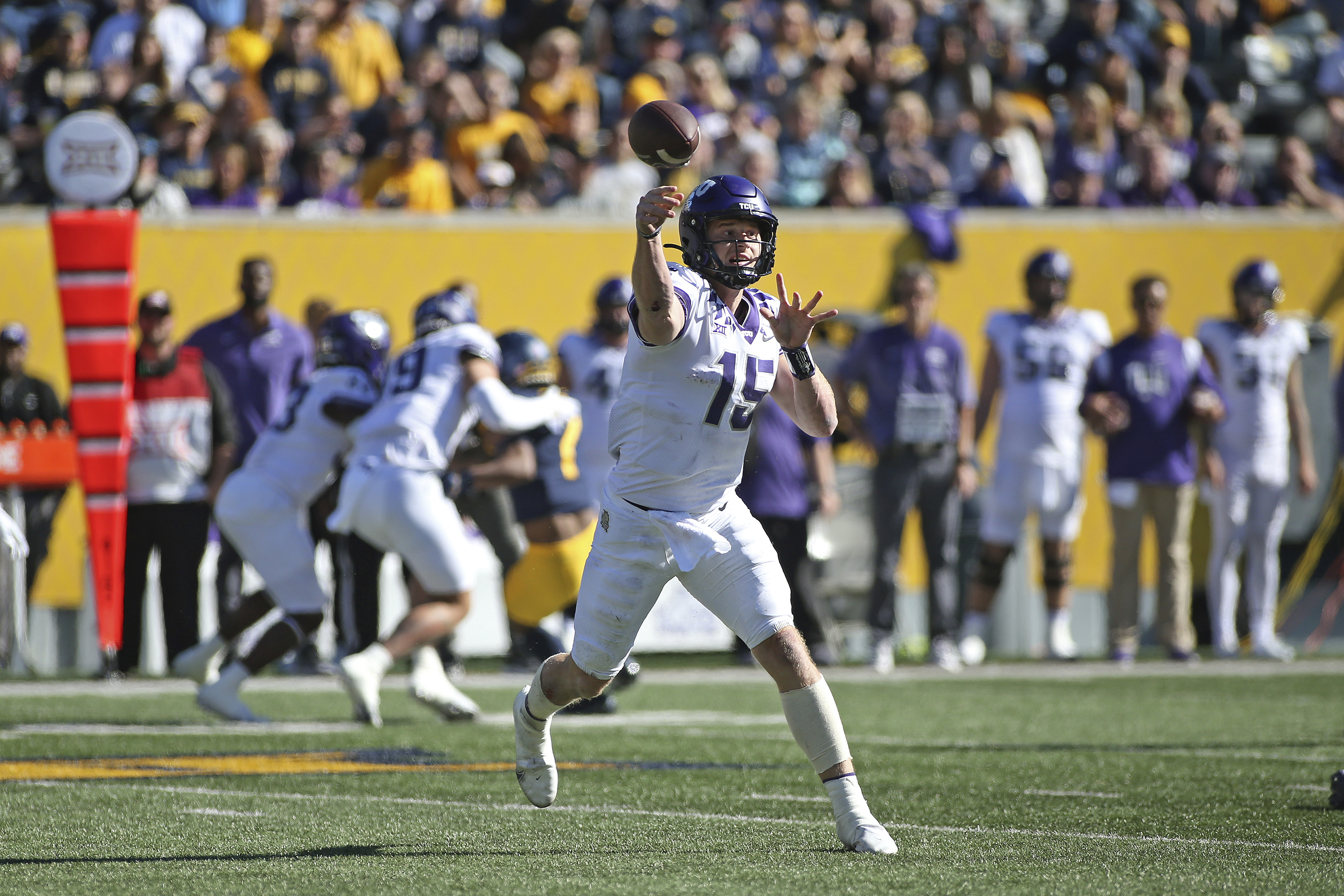 Max Duggan and TCU beat No. 9 Longhorns again 33-31