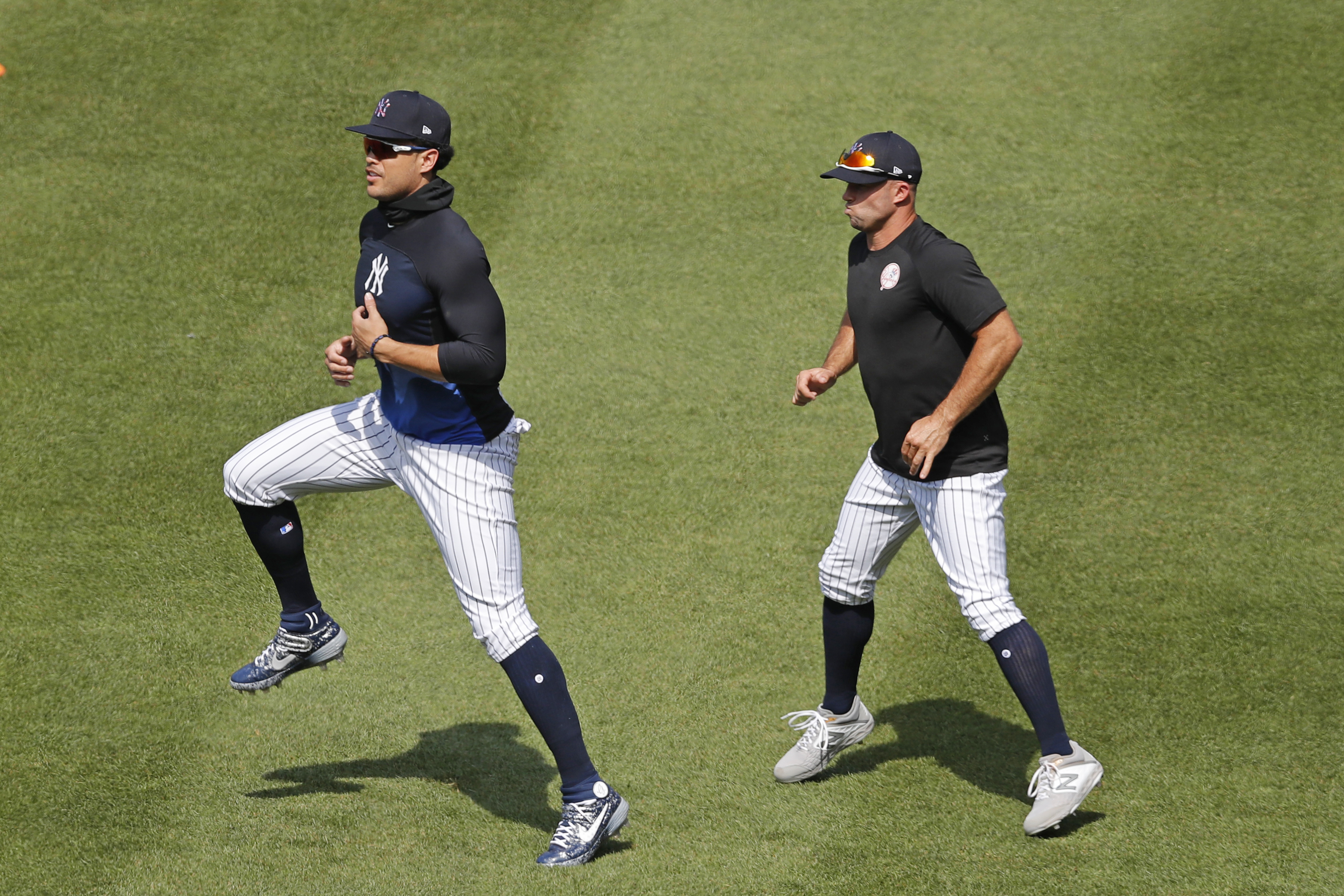 Giancarlo Stanton hits Masahiro Tanaka with line drive in Yankees batting  practice