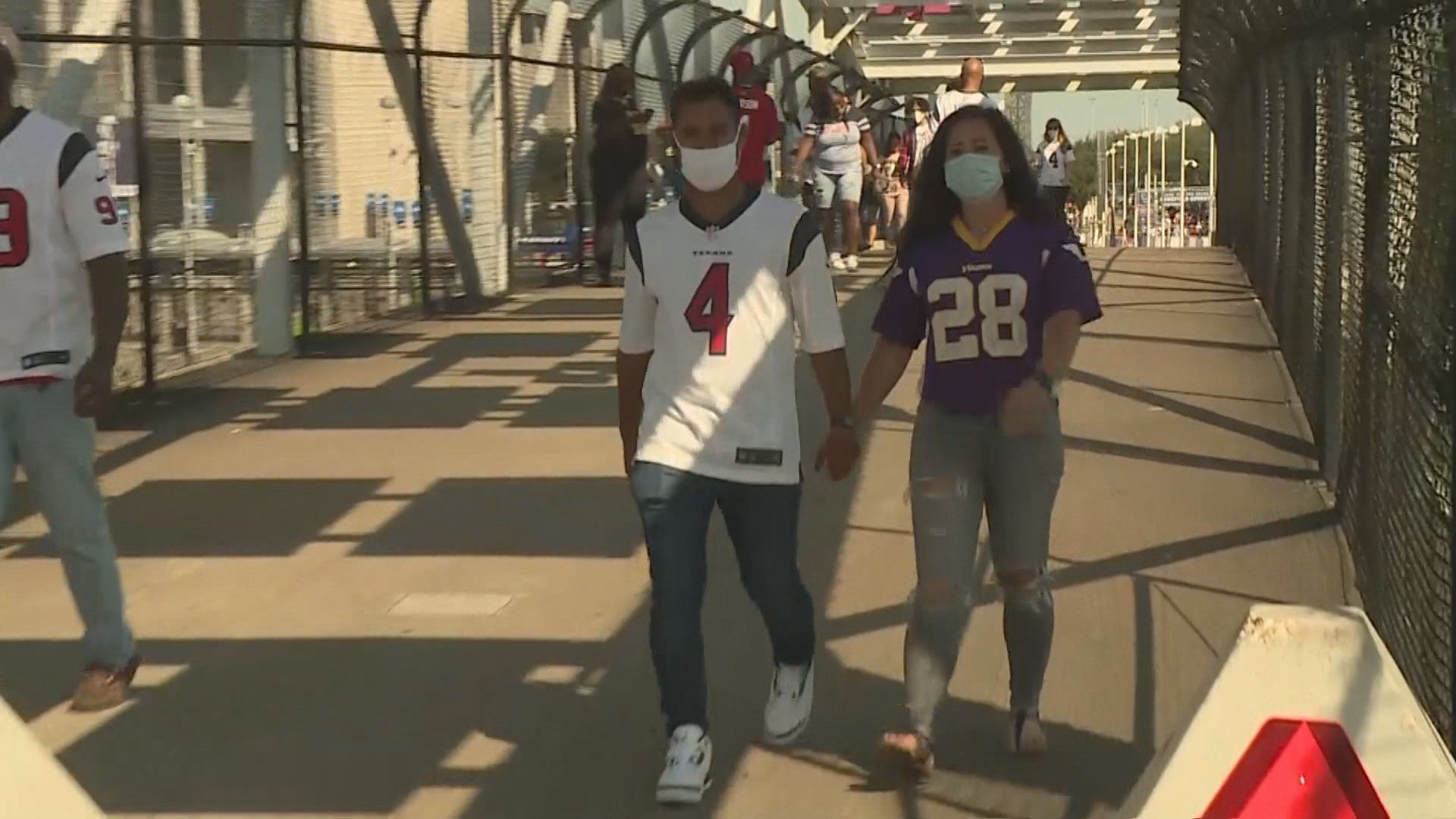 Texans excited to play in front of fans at NRG Stadium