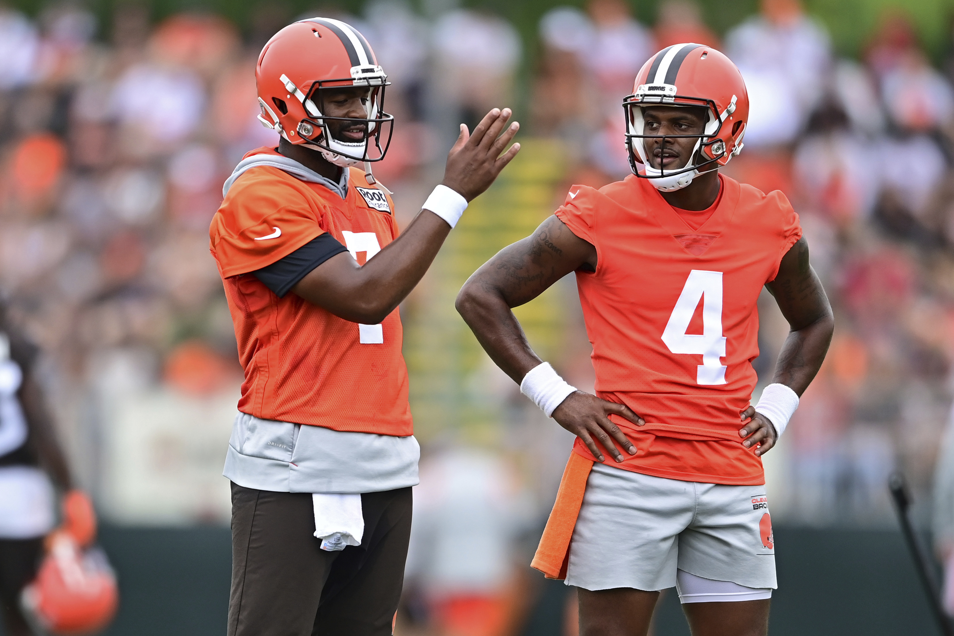 Myles Garrett: Jacoby Brissett is a starting QB in the NFL