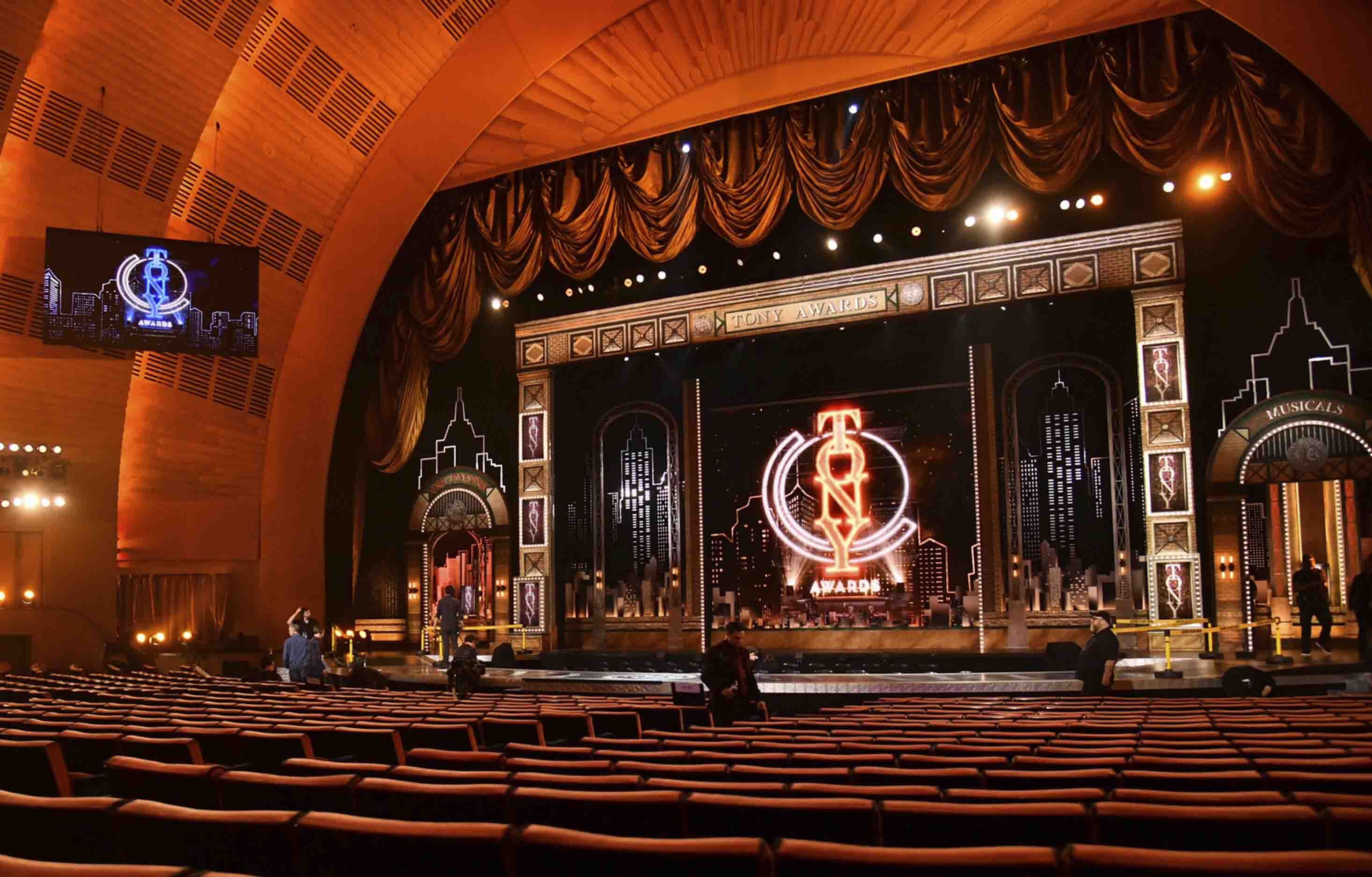 Tony Awards to return to Radio City Music Hall in June