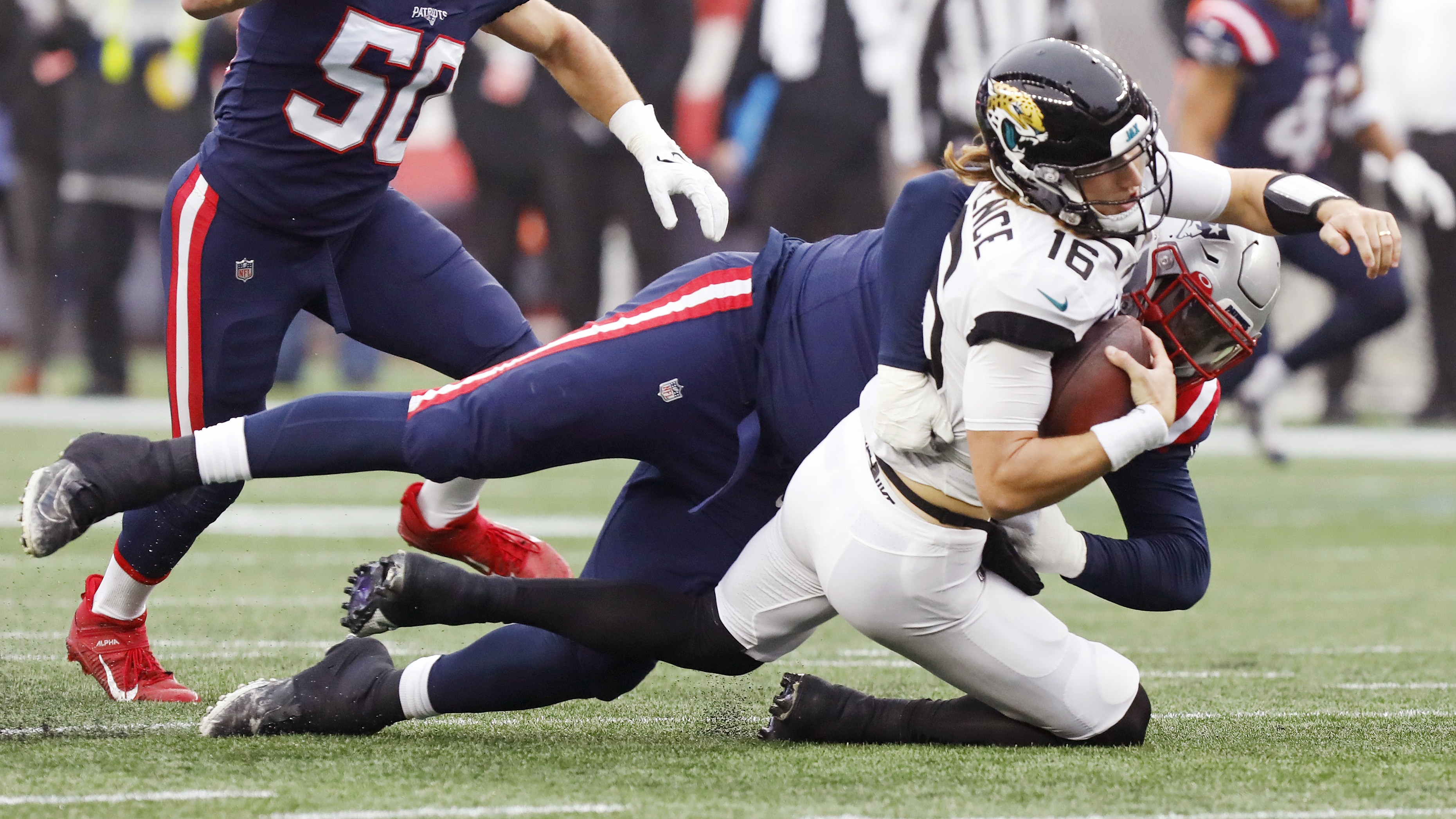 Game report: Patriots 50, Jaguars 10