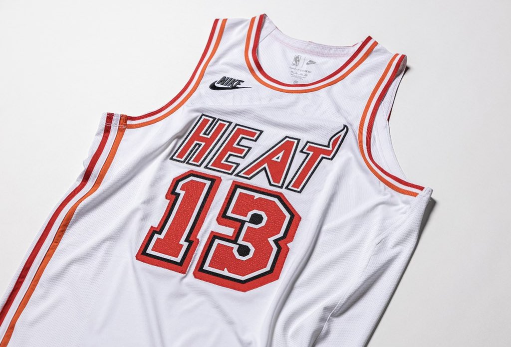 miami heat all red jersey