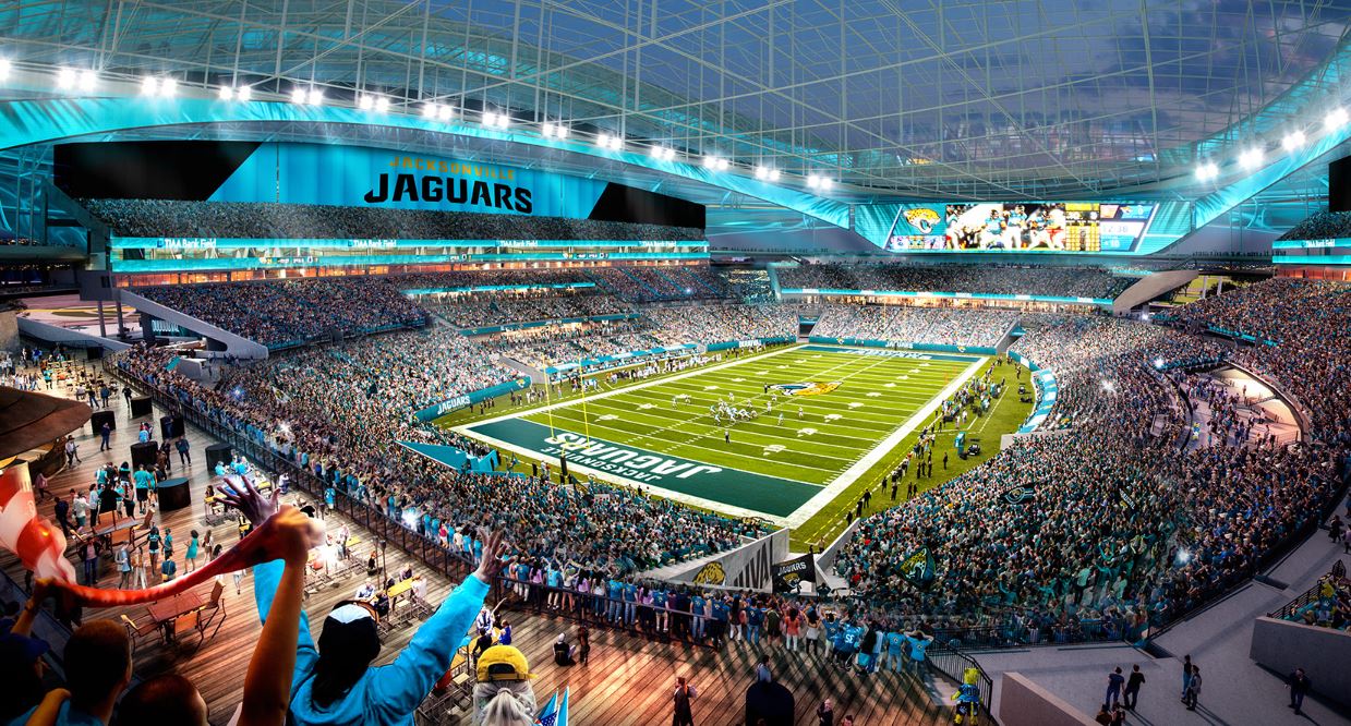 Jacksonville Jaguars receive relocation offer as NFL stadium set to be  unusable - Mirror Online