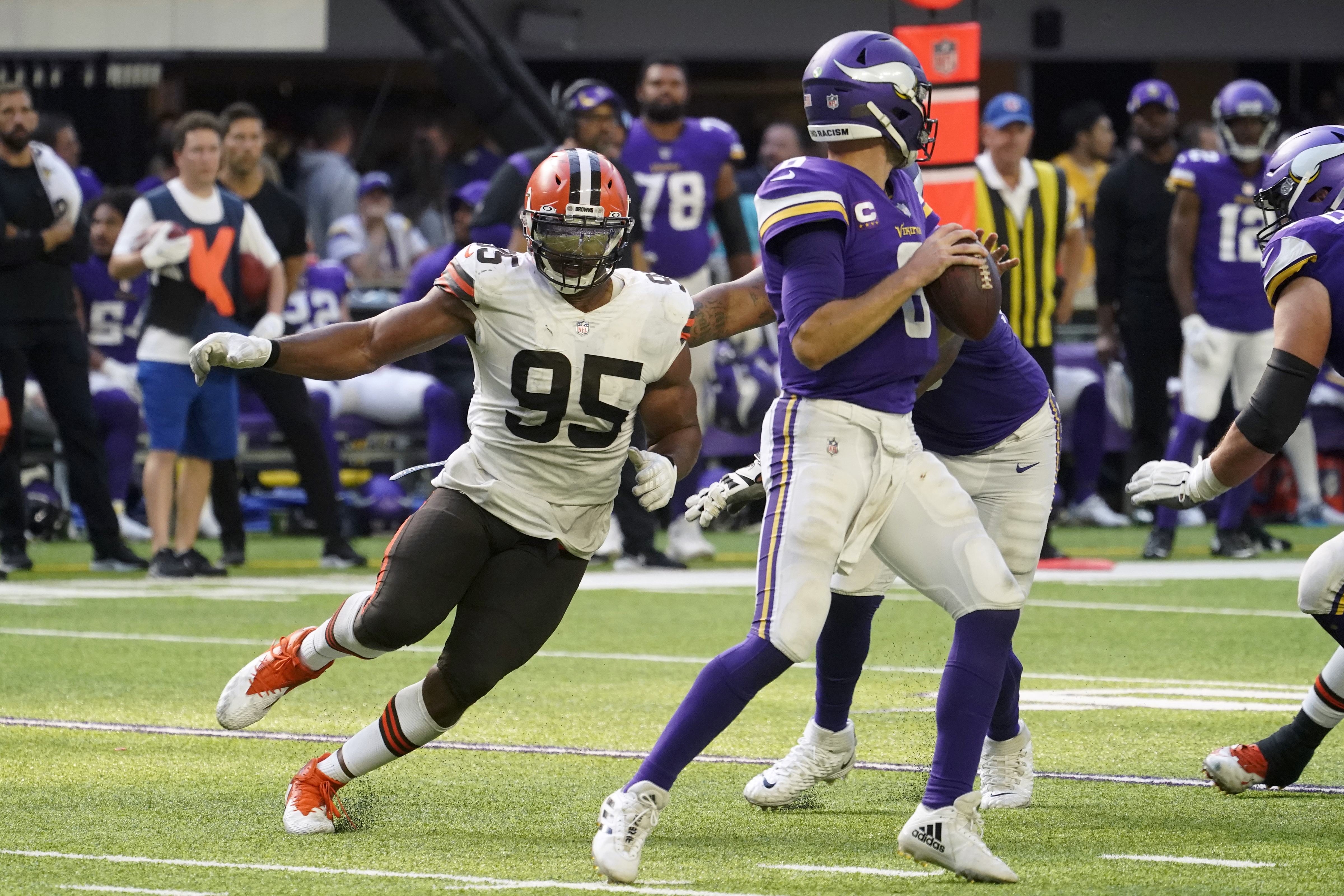 Myles Garrett released from hospital after car crash: Cleveland Browns  defensive end has non-life-threatening injuries, NFL News